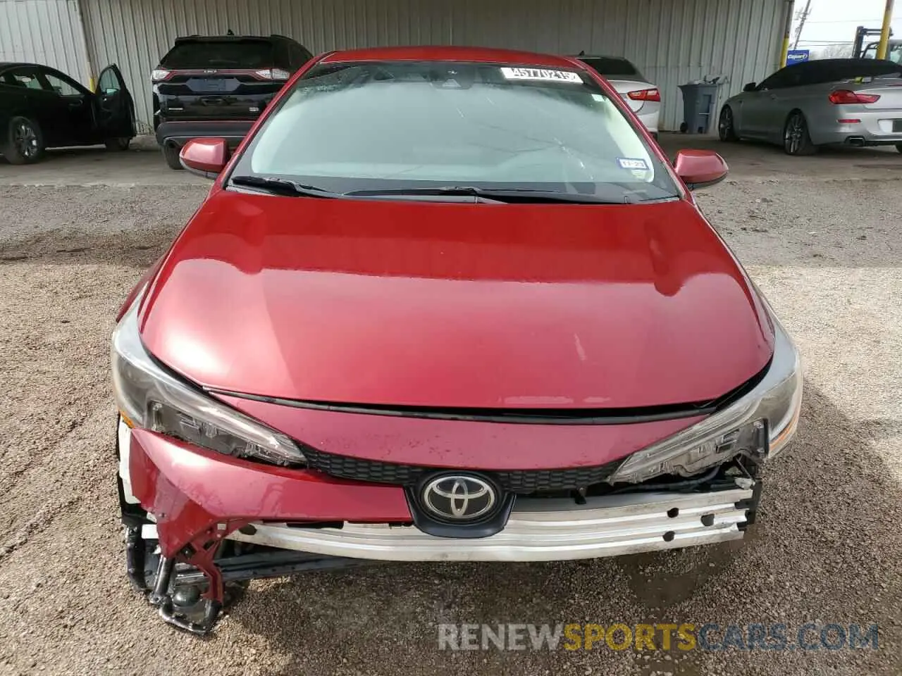 5 Photograph of a damaged car 5YFEPMAE0NP381915 TOYOTA COROLLA 2022