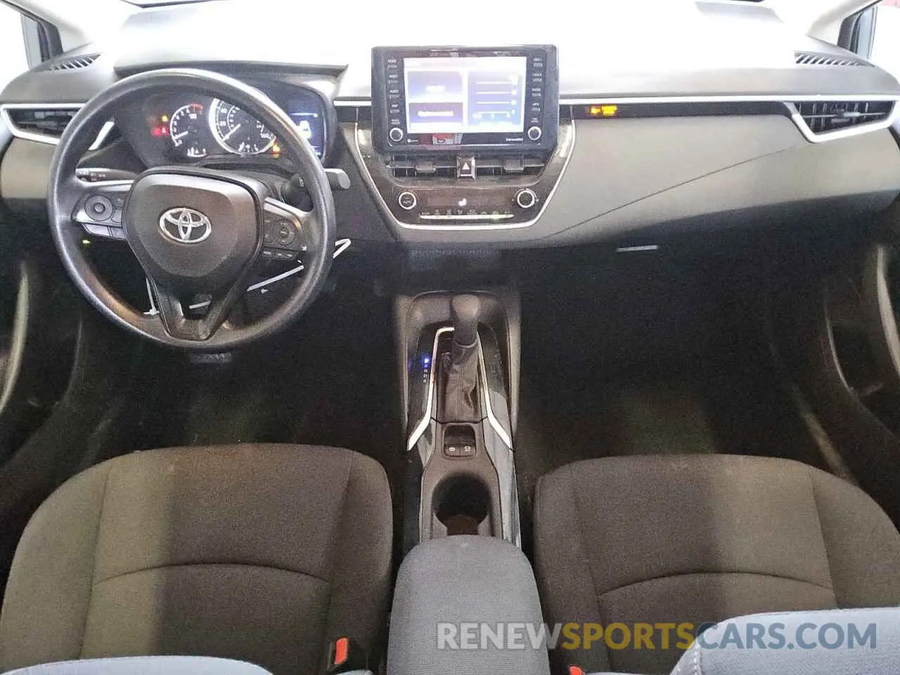 8 Photograph of a damaged car 5YFEPMAE0NP385513 TOYOTA COROLLA 2022