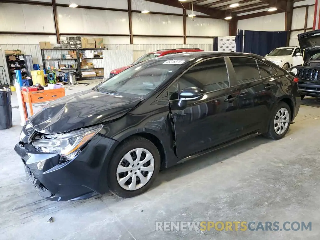 1 Photograph of a damaged car 5YFEPMAE0NP391988 TOYOTA COROLLA 2022