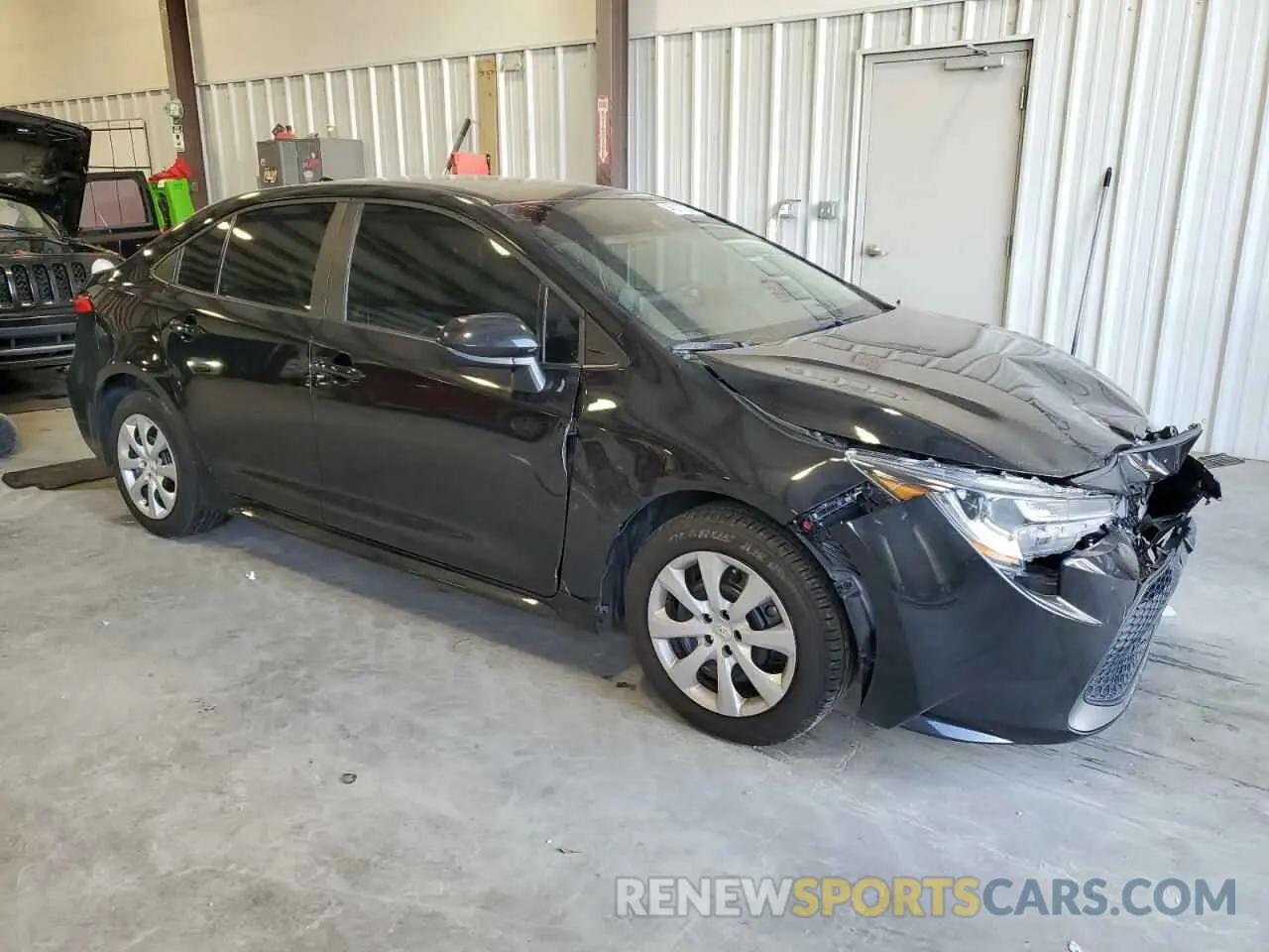 4 Photograph of a damaged car 5YFEPMAE0NP391988 TOYOTA COROLLA 2022