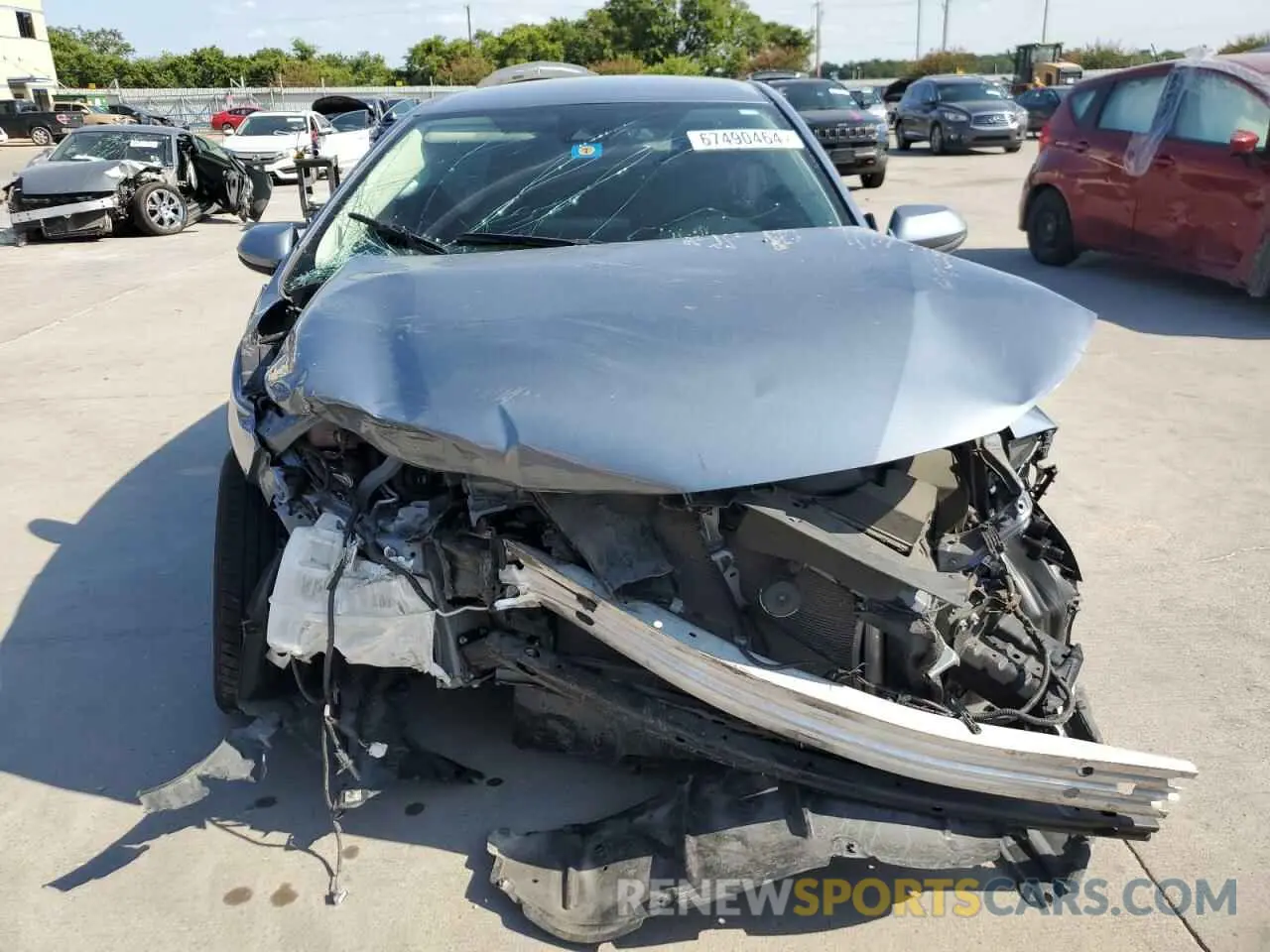5 Photograph of a damaged car 5YFEPMAE1NP272136 TOYOTA COROLLA 2022