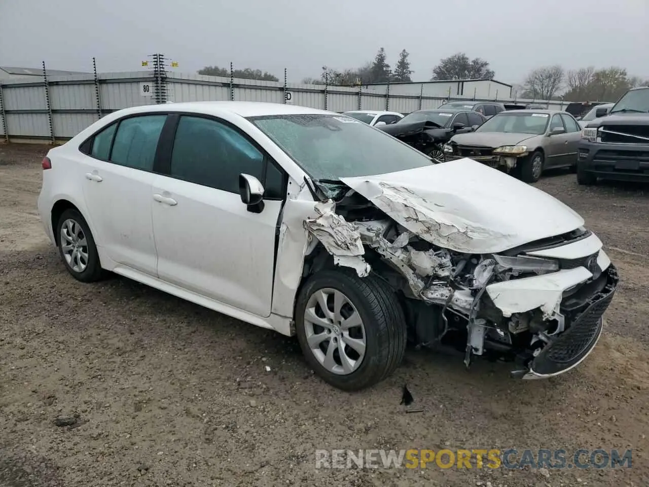4 Photograph of a damaged car 5YFEPMAE1NP281256 TOYOTA COROLLA 2022