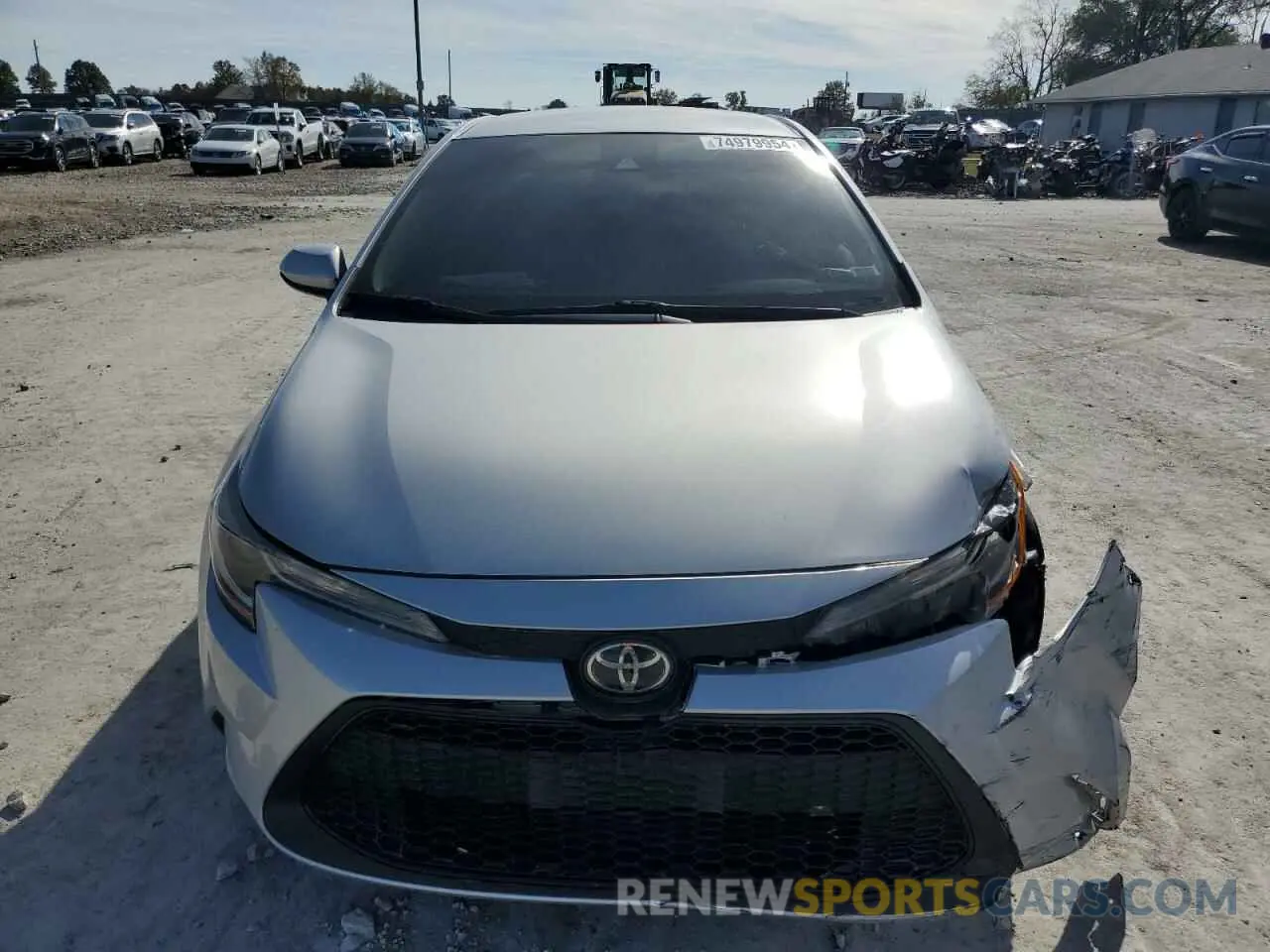 5 Photograph of a damaged car 5YFEPMAE1NP284304 TOYOTA COROLLA 2022