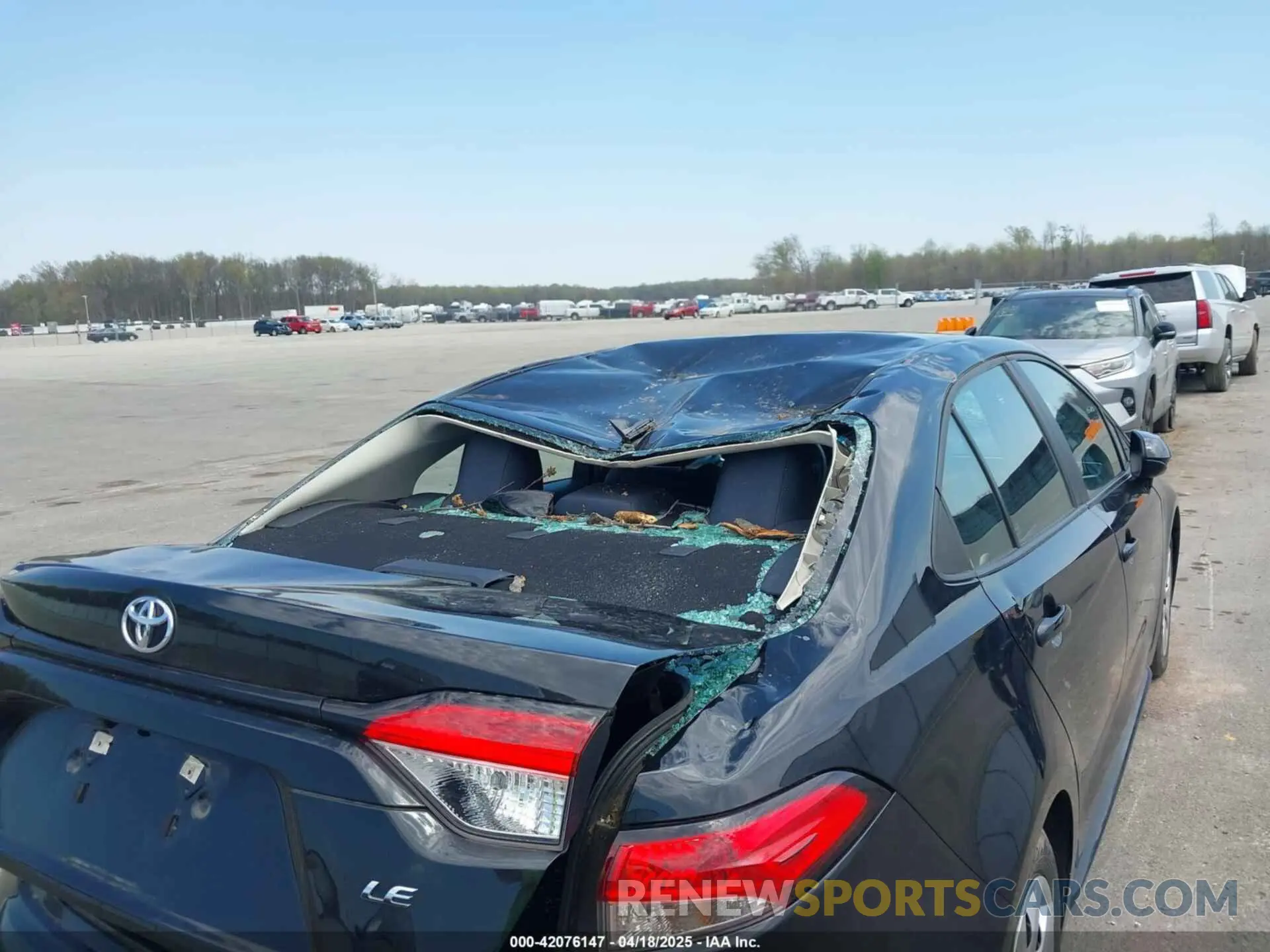 6 Photograph of a damaged car 5YFEPMAE1NP291849 TOYOTA COROLLA 2022