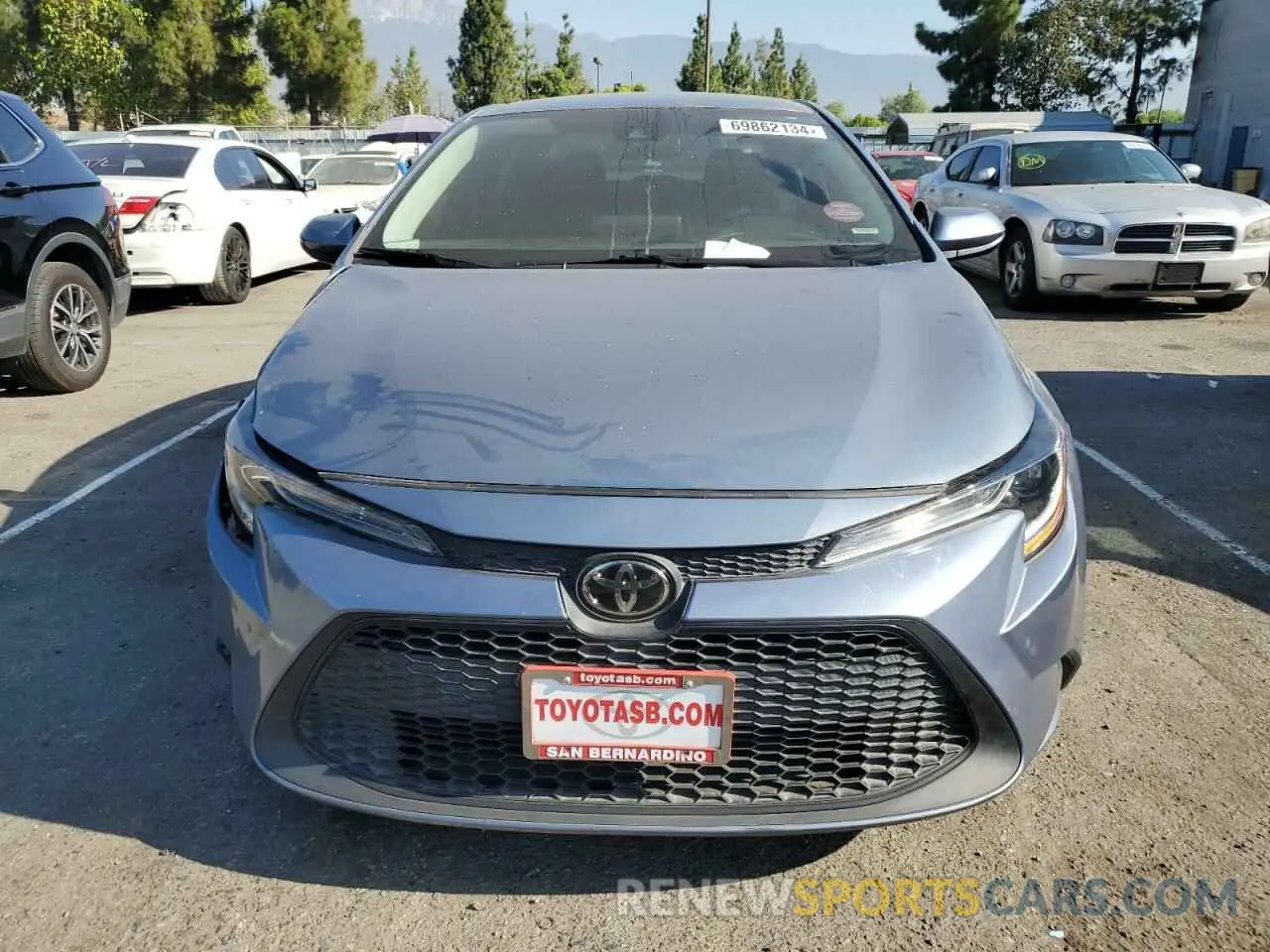 5 Photograph of a damaged car 5YFEPMAE1NP295593 TOYOTA COROLLA 2022