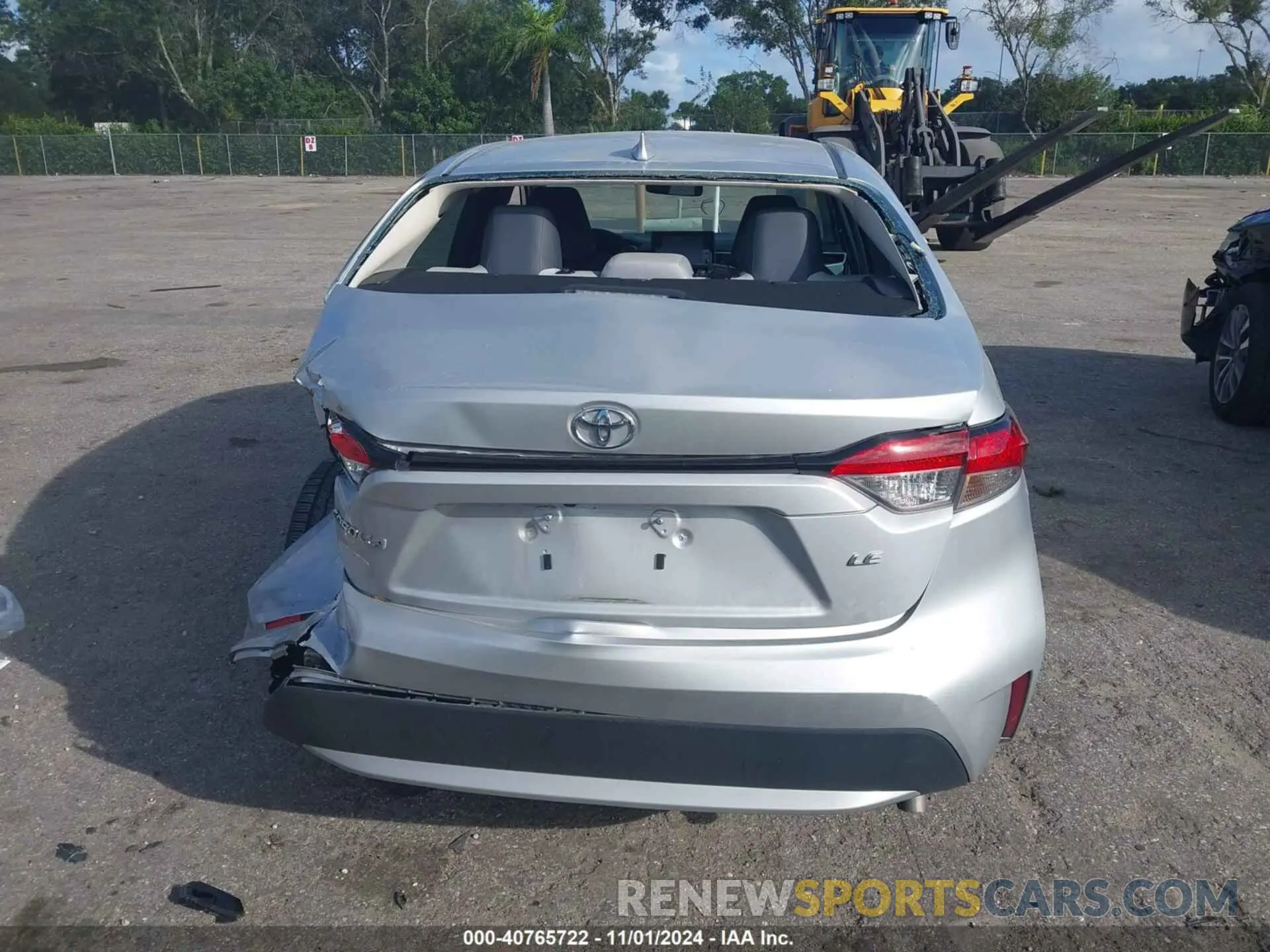 16 Photograph of a damaged car 5YFEPMAE1NP298414 TOYOTA COROLLA 2022