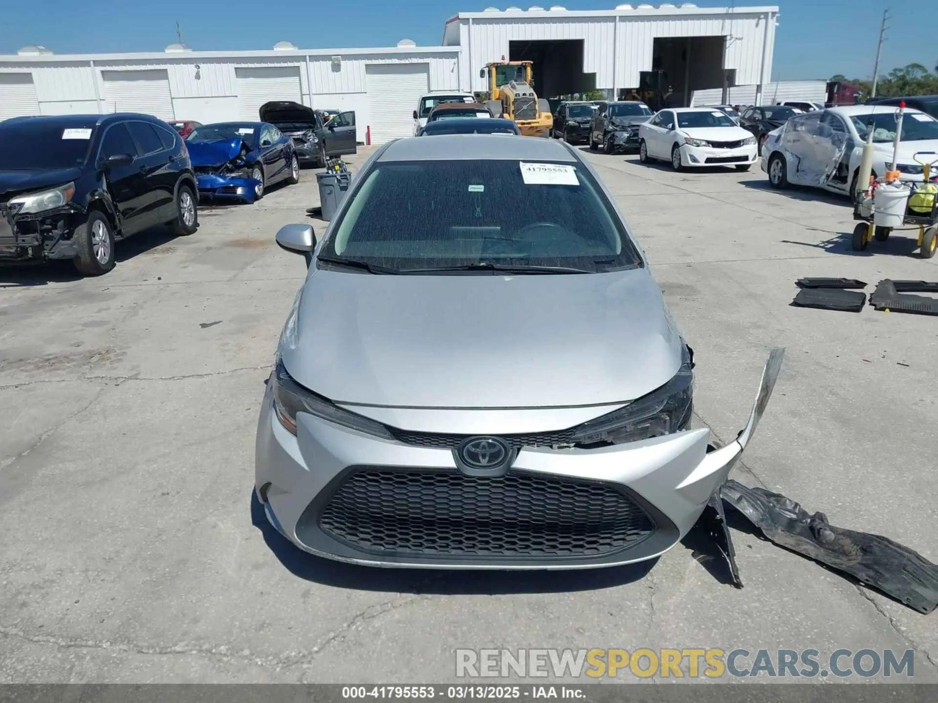 12 Photograph of a damaged car 5YFEPMAE1NP314241 TOYOTA COROLLA 2022