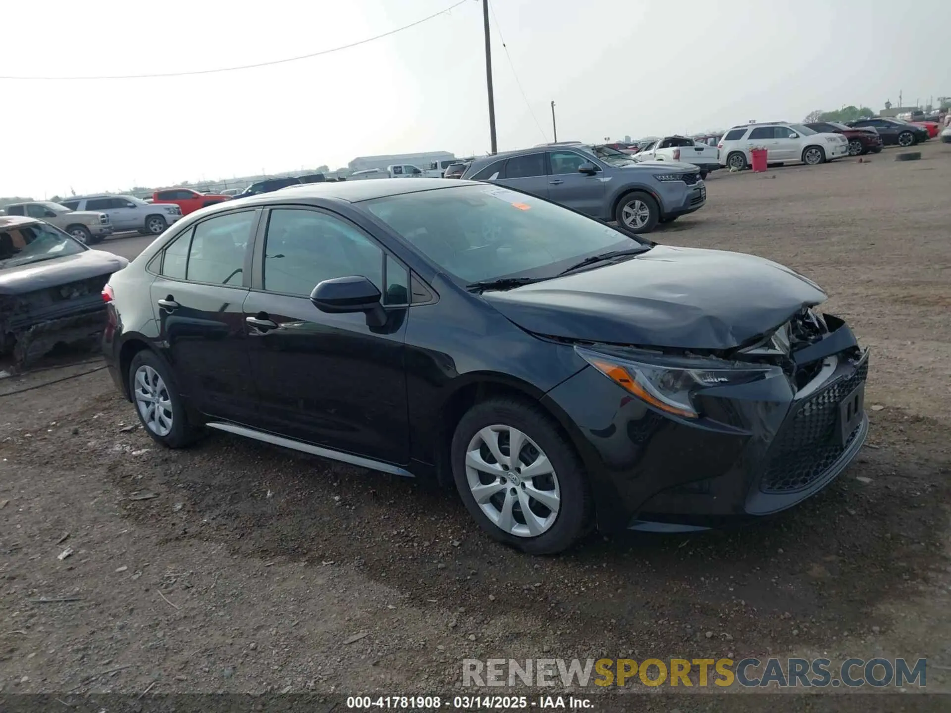 13 Photograph of a damaged car 5YFEPMAE1NP321920 TOYOTA COROLLA 2022