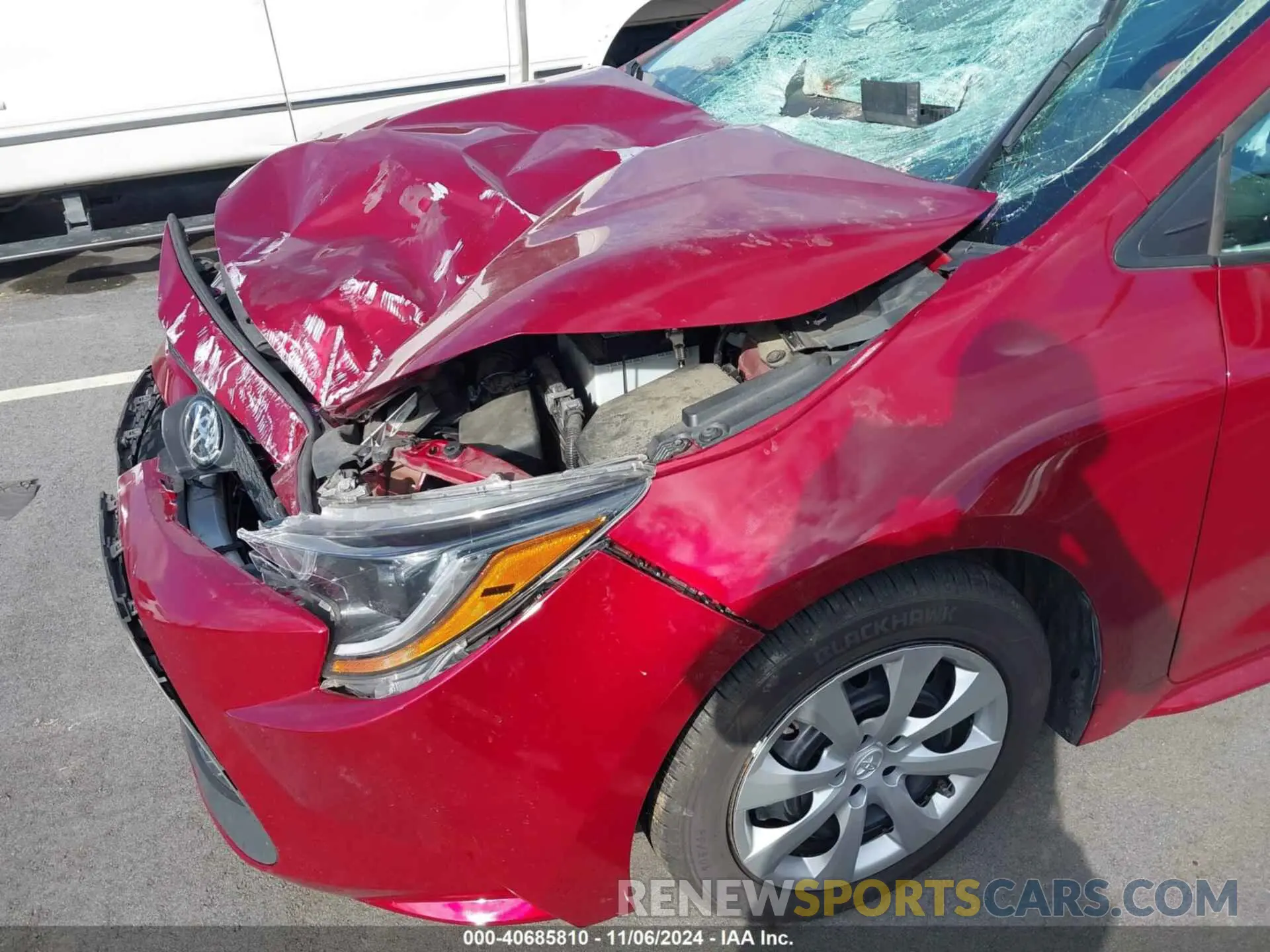 20 Photograph of a damaged car 5YFEPMAE1NP322212 TOYOTA COROLLA 2022