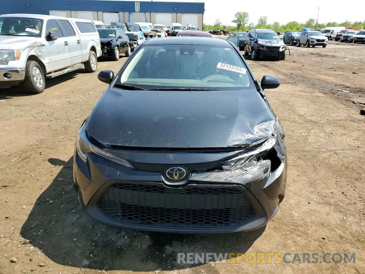 5 Photograph of a damaged car 5YFEPMAE1NP332657 TOYOTA COROLLA 2022