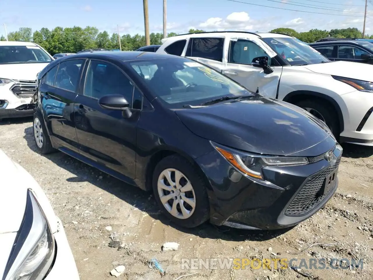 4 Photograph of a damaged car 5YFEPMAE1NP335655 TOYOTA COROLLA 2022