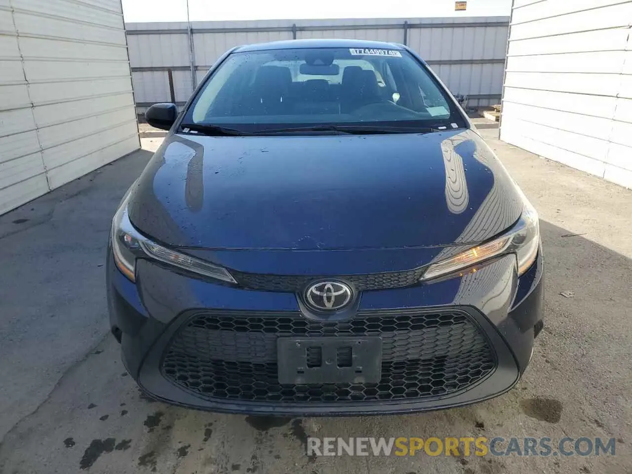 5 Photograph of a damaged car 5YFEPMAE1NP341066 TOYOTA COROLLA 2022