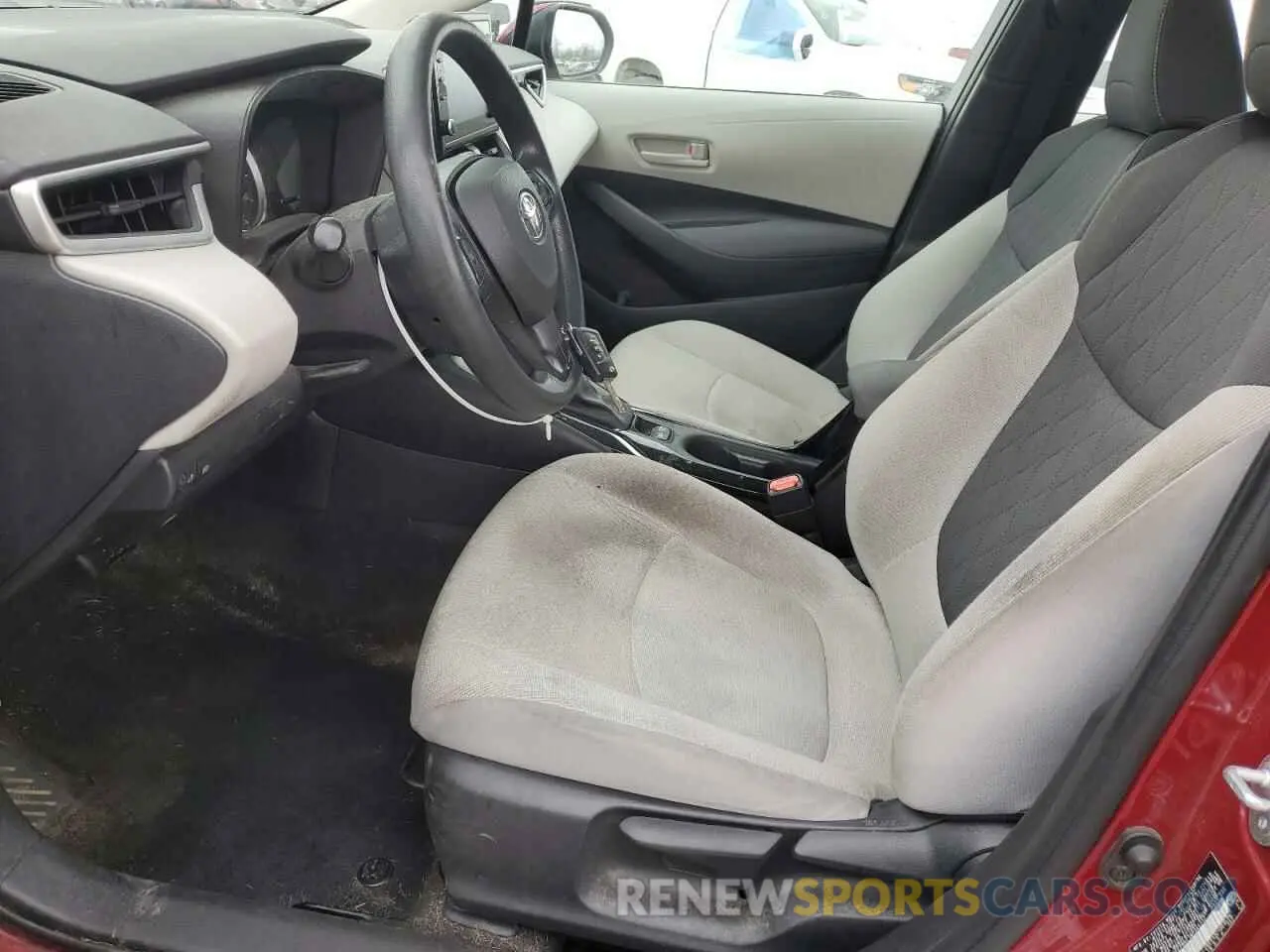 7 Photograph of a damaged car 5YFEPMAE1NP345117 TOYOTA COROLLA 2022