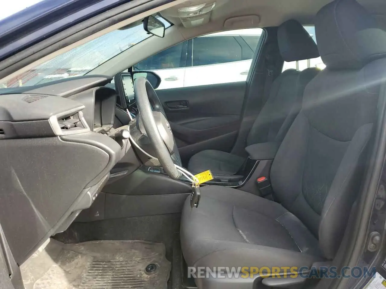 7 Photograph of a damaged car 5YFEPMAE1NP348650 TOYOTA COROLLA 2022