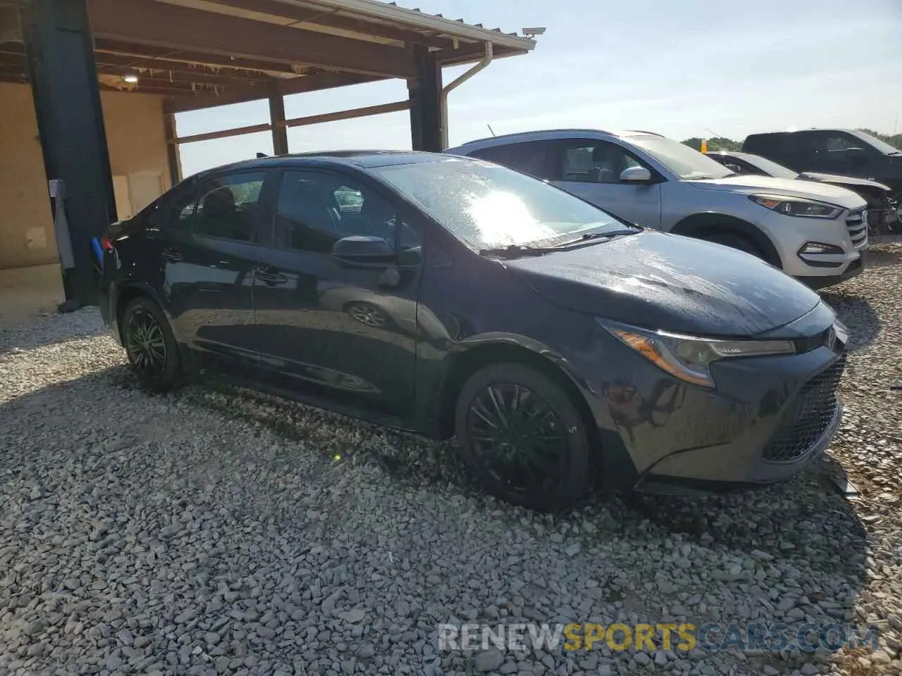 4 Photograph of a damaged car 5YFEPMAE1NP382989 TOYOTA COROLLA 2022
