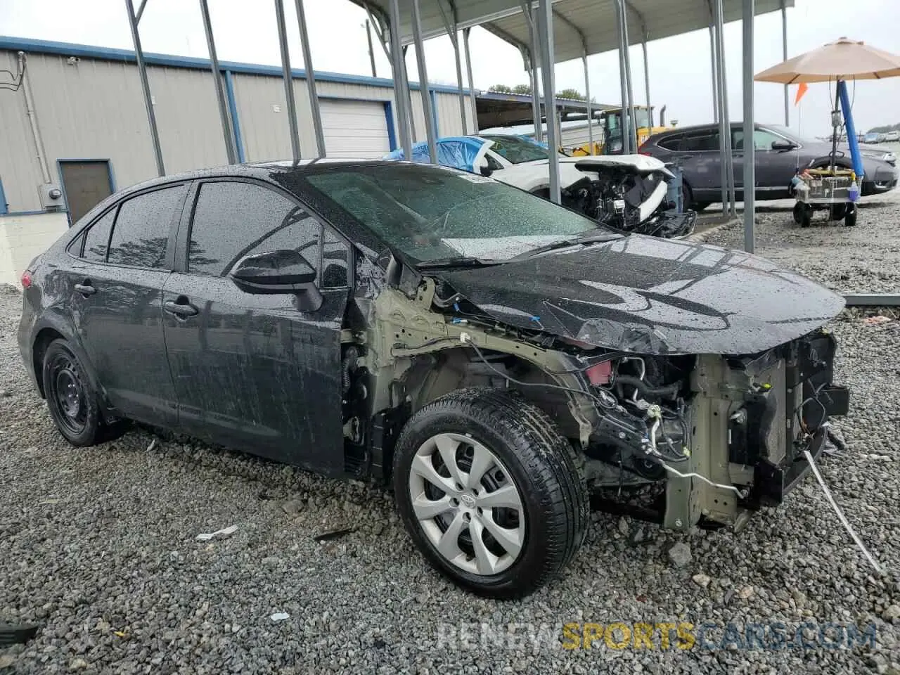4 Photograph of a damaged car 5YFEPMAE2NP271917 TOYOTA COROLLA 2022