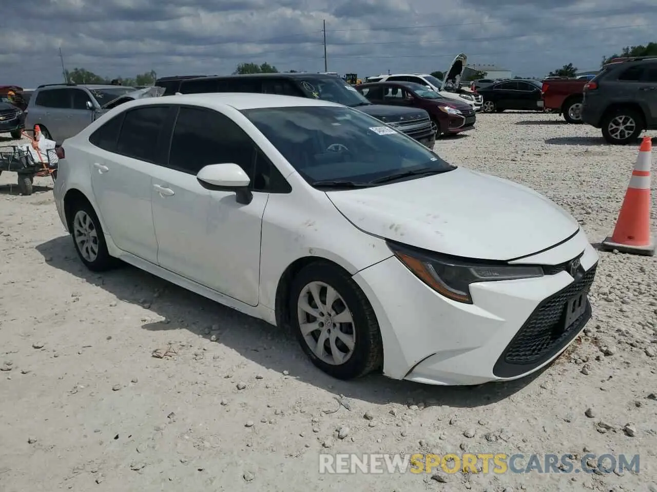 4 Photograph of a damaged car 5YFEPMAE2NP272887 TOYOTA COROLLA 2022