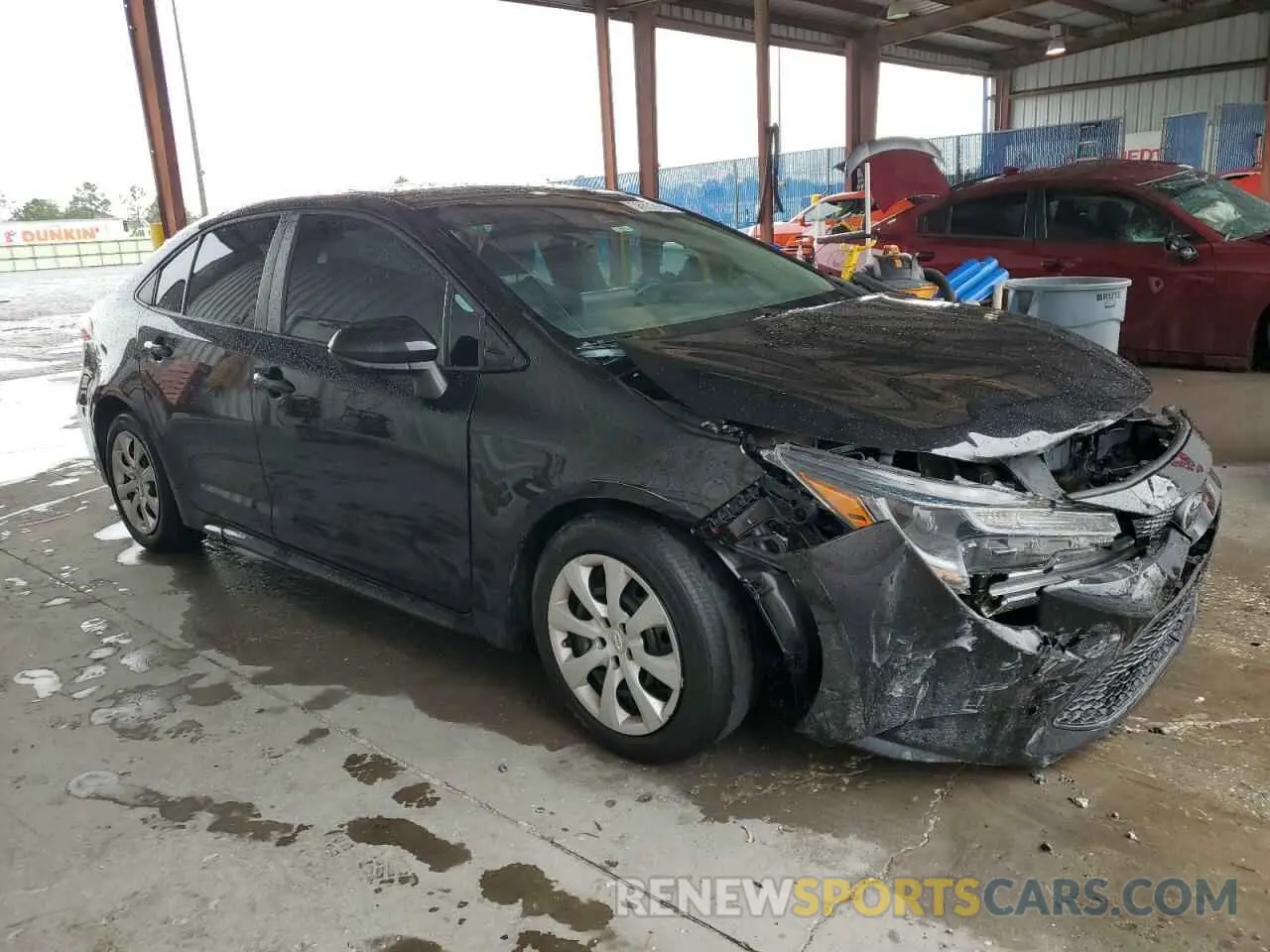 4 Photograph of a damaged car 5YFEPMAE2NP283825 TOYOTA COROLLA 2022