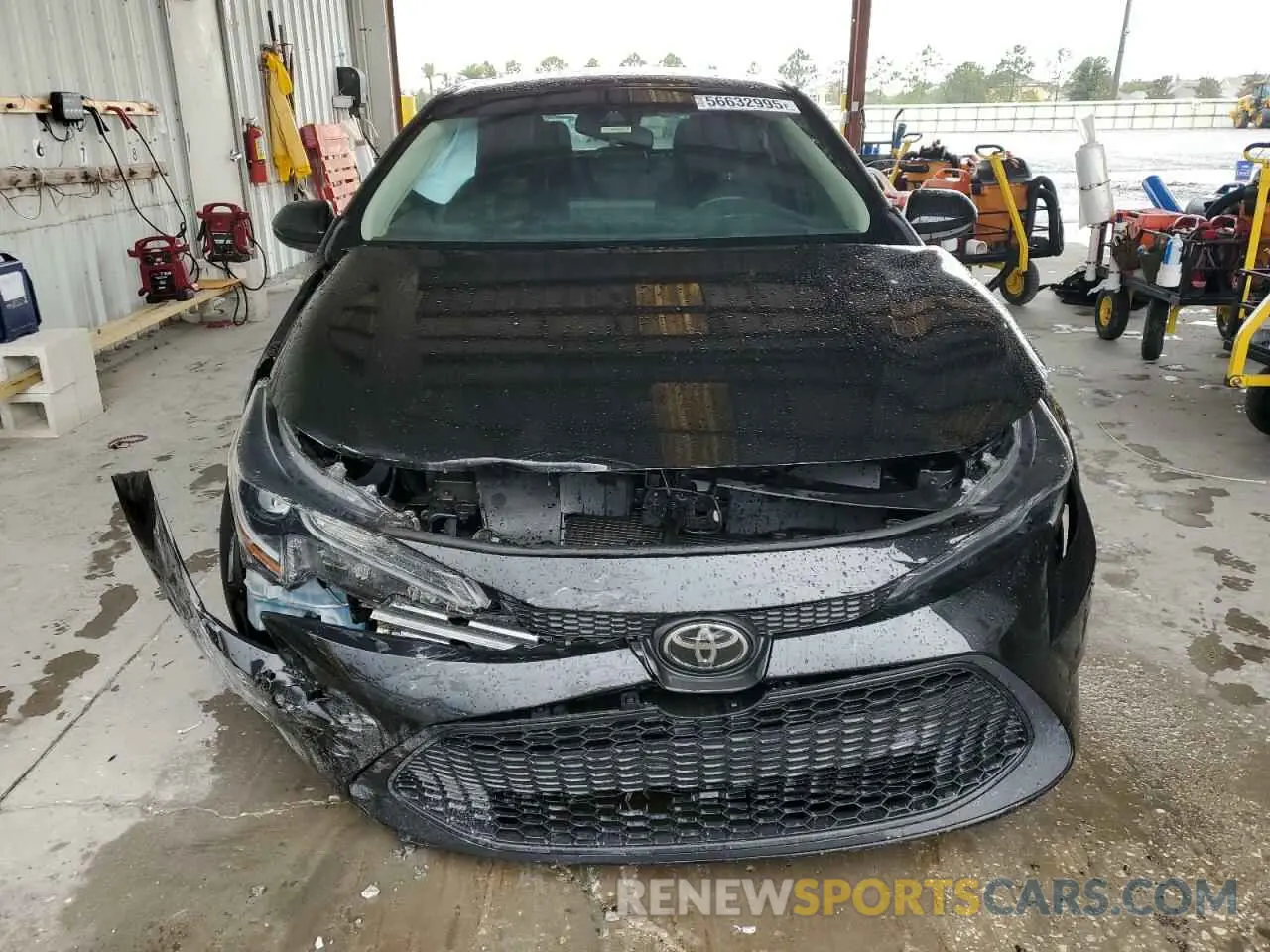 5 Photograph of a damaged car 5YFEPMAE2NP283825 TOYOTA COROLLA 2022