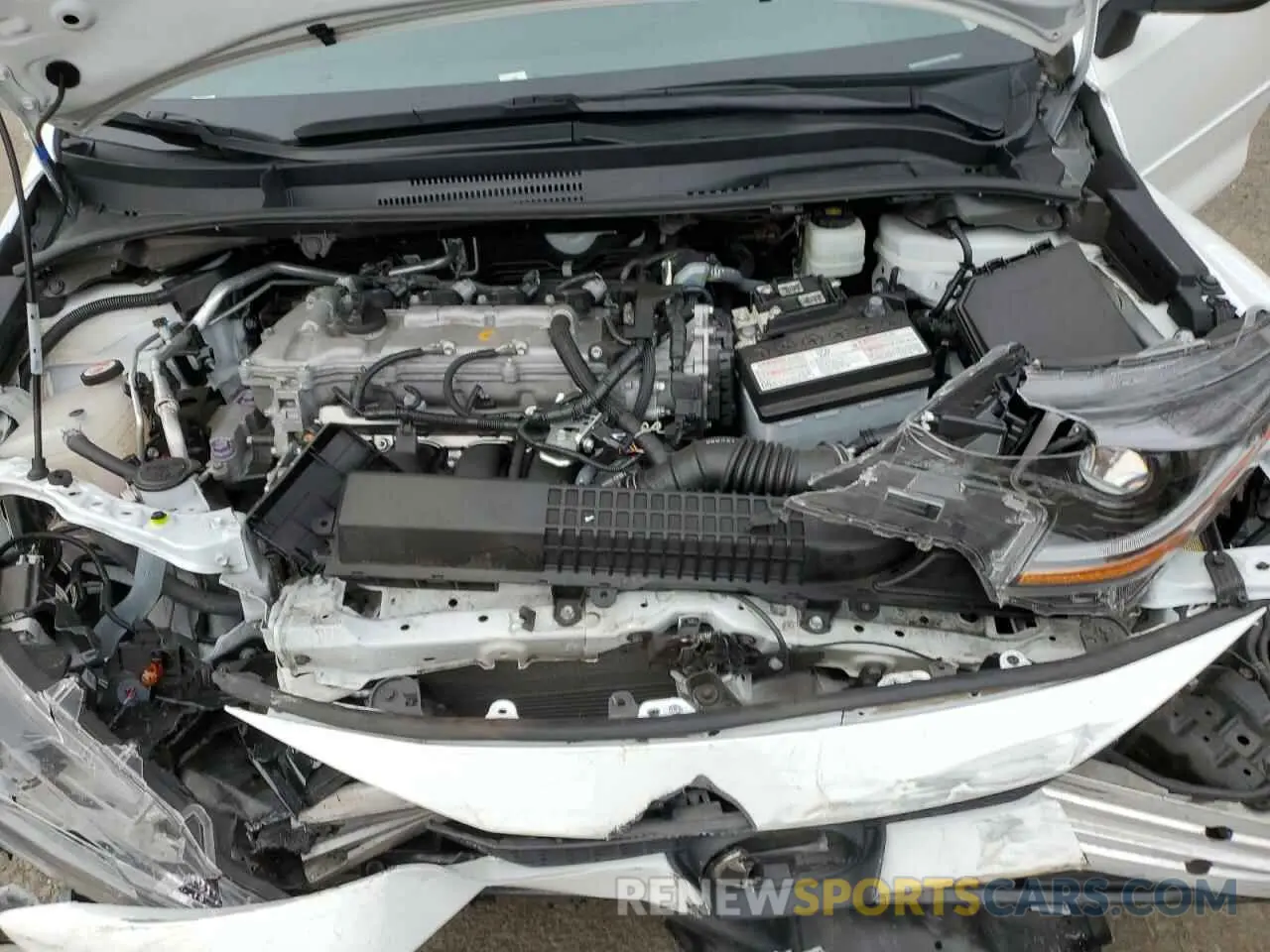 13 Photograph of a damaged car 5YFEPMAE2NP288510 TOYOTA COROLLA 2022