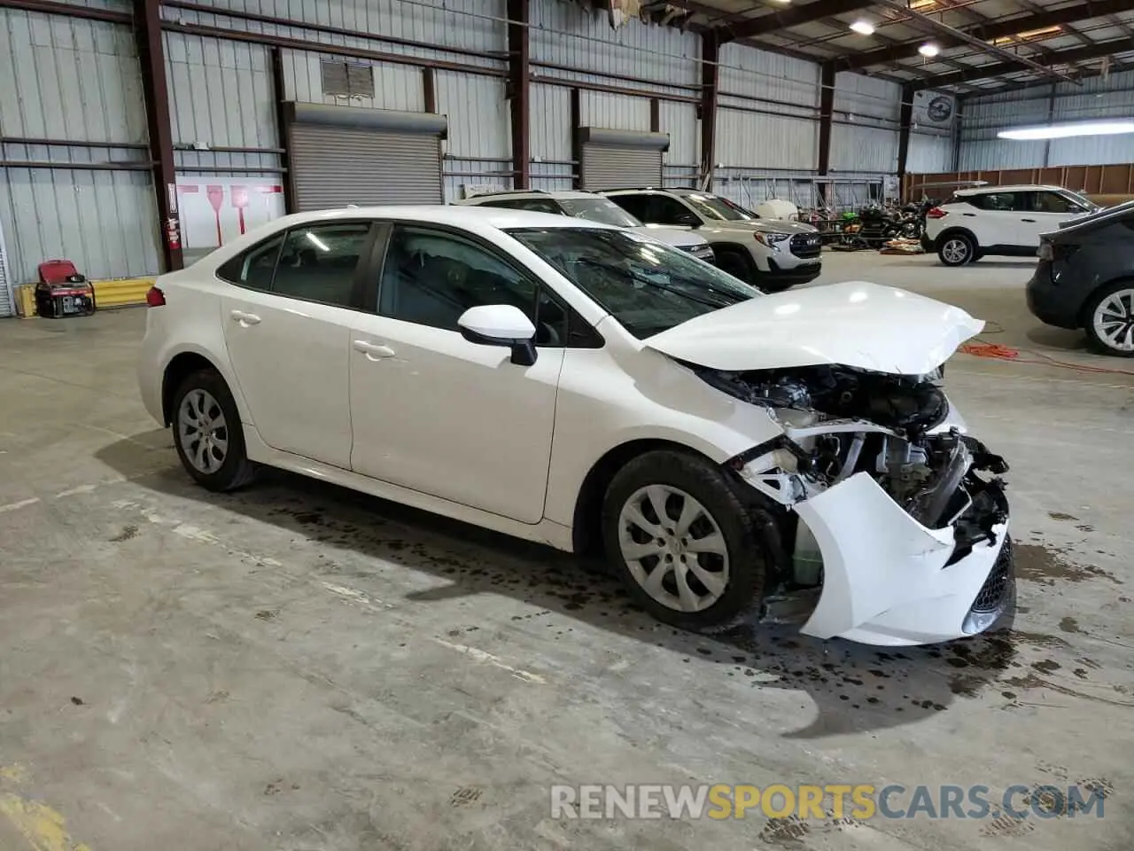 4 Photograph of a damaged car 5YFEPMAE2NP295845 TOYOTA COROLLA 2022