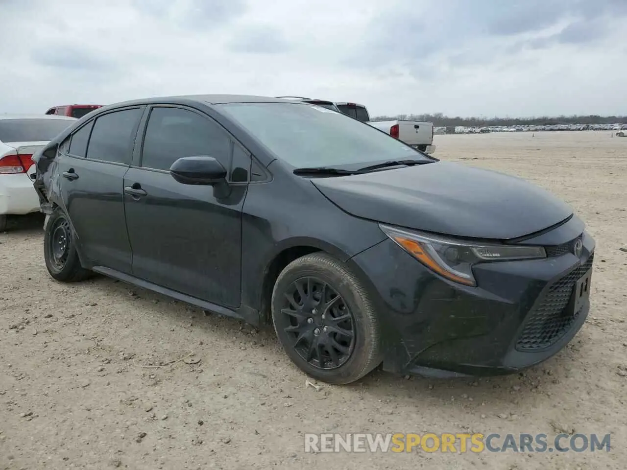 4 Photograph of a damaged car 5YFEPMAE2NP295943 TOYOTA COROLLA 2022