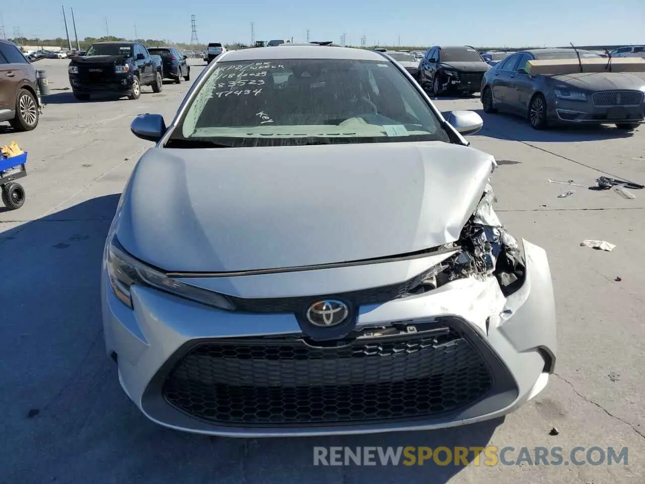 5 Photograph of a damaged car 5YFEPMAE2NP297434 TOYOTA COROLLA 2022