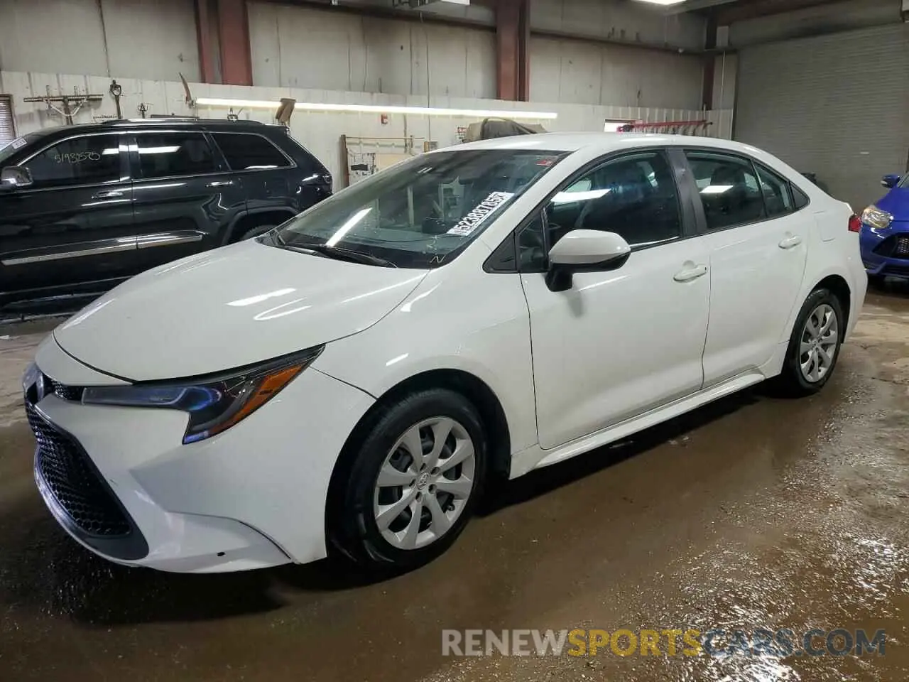 1 Photograph of a damaged car 5YFEPMAE2NP298812 TOYOTA COROLLA 2022