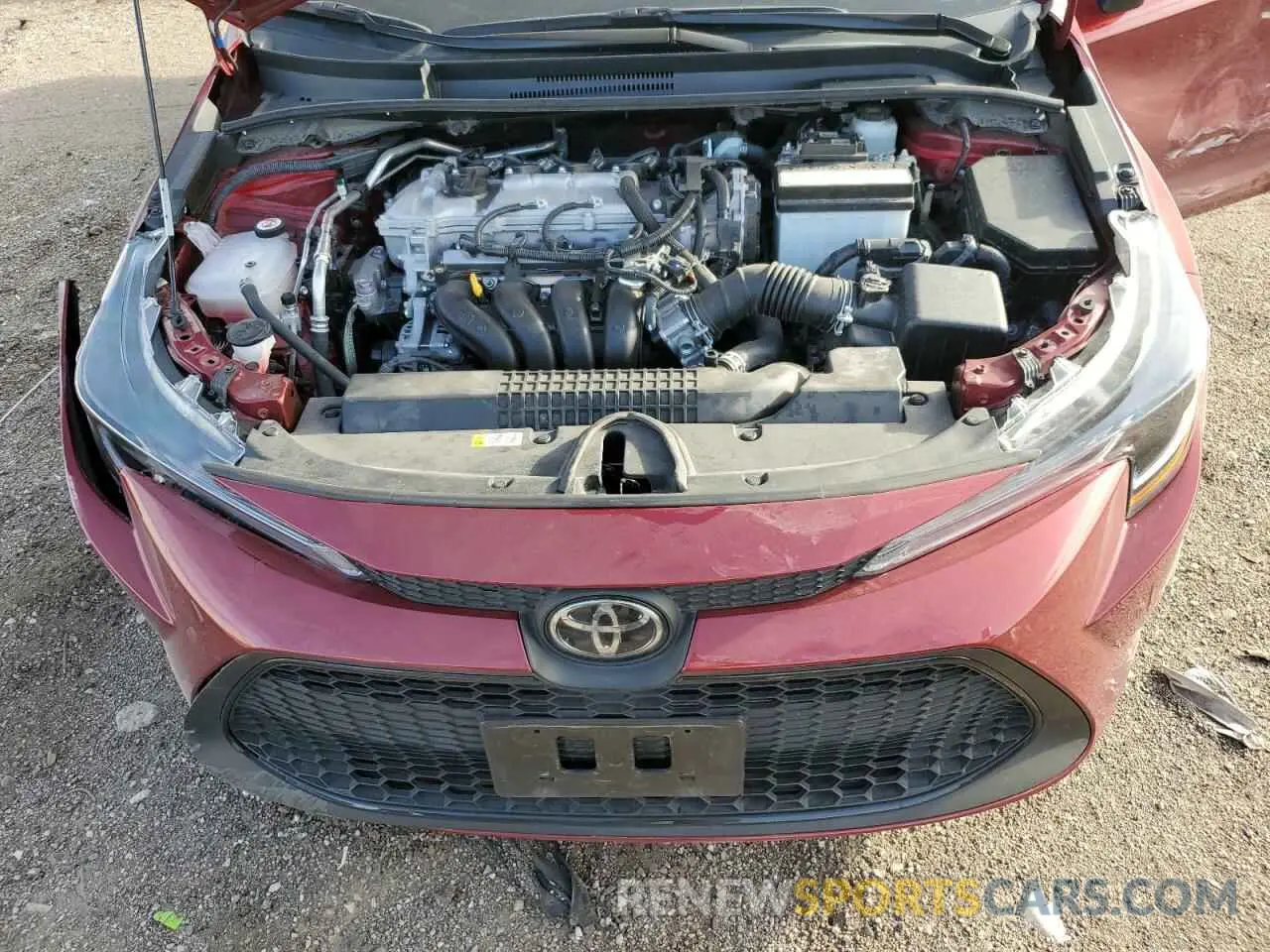 12 Photograph of a damaged car 5YFEPMAE2NP304432 TOYOTA COROLLA 2022