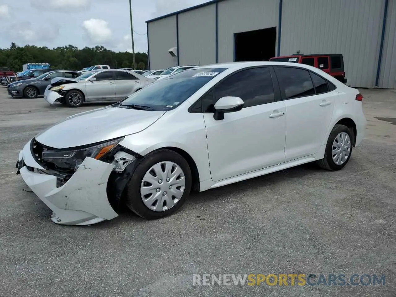 1 Photograph of a damaged car 5YFEPMAE2NP319352 TOYOTA COROLLA 2022