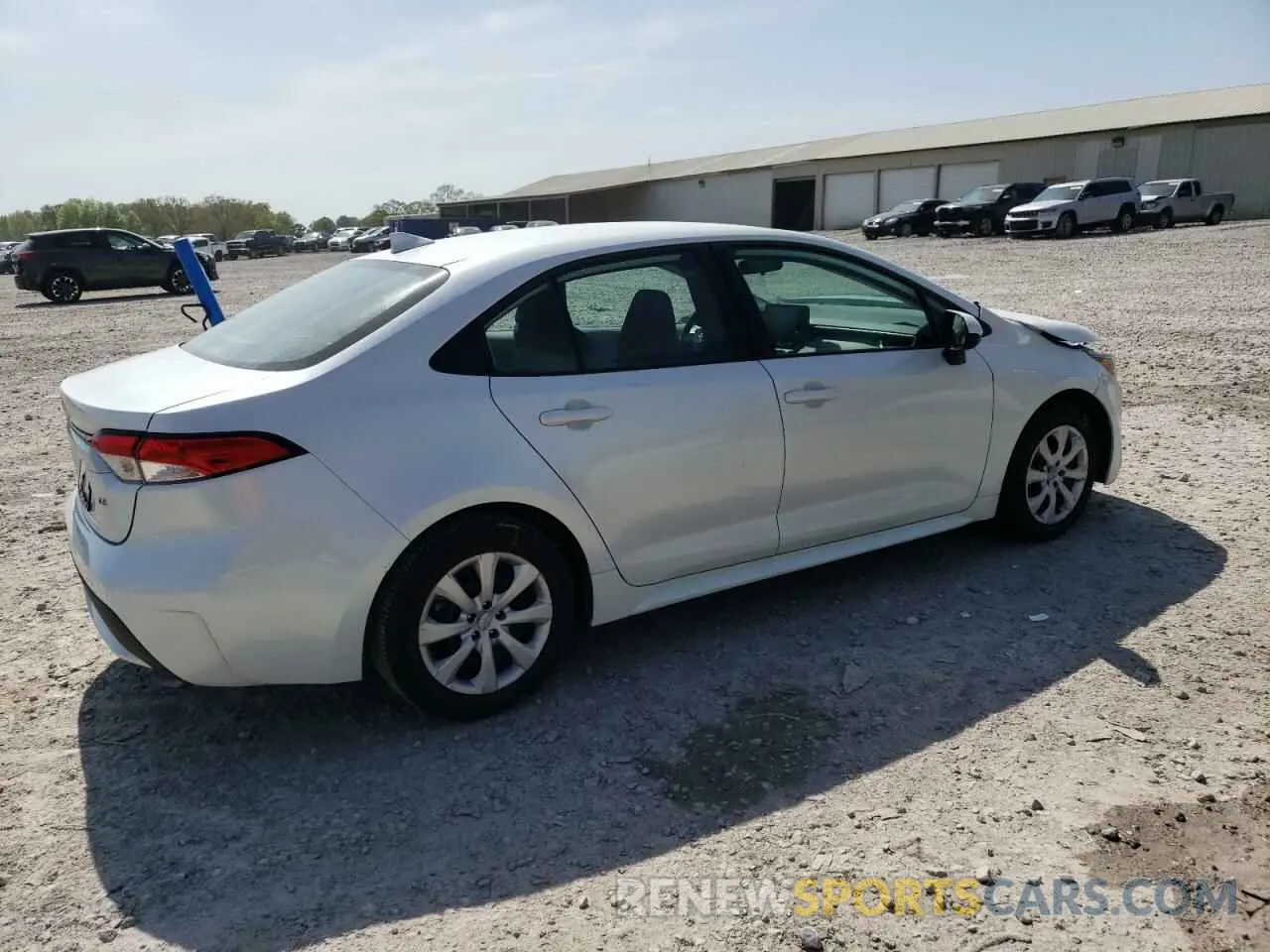 3 Photograph of a damaged car 5YFEPMAE2NP335714 TOYOTA COROLLA 2022