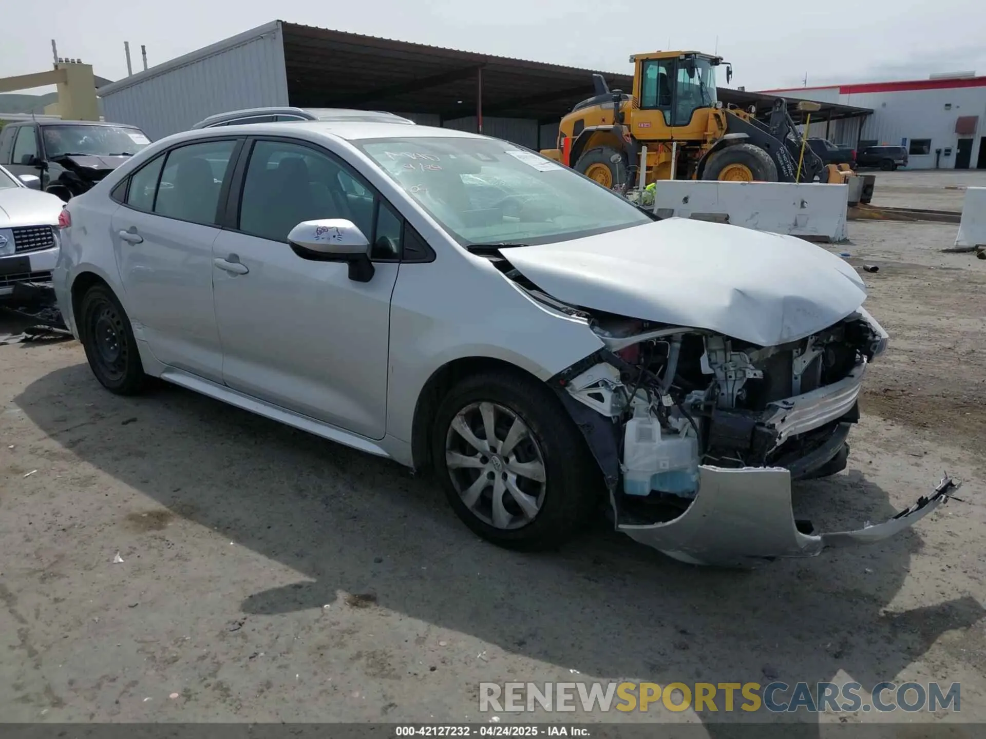 1 Photograph of a damaged car 5YFEPMAE2NP338709 TOYOTA COROLLA 2022