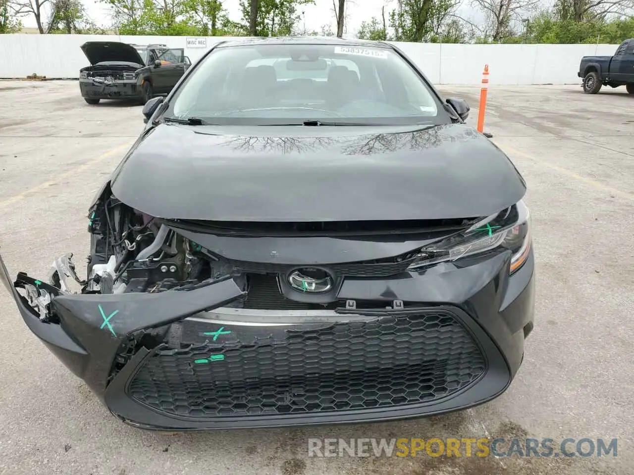 5 Photograph of a damaged car 5YFEPMAE2NP340833 TOYOTA COROLLA 2022