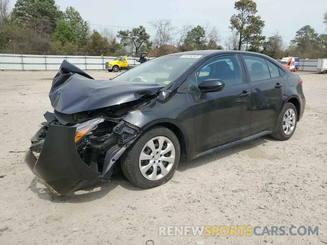1 Photograph of a damaged car 5YFEPMAE2NP343151 TOYOTA COROLLA 2022