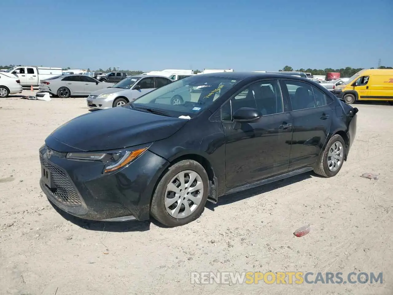 1 Photograph of a damaged car 5YFEPMAE2NP348608 TOYOTA COROLLA 2022