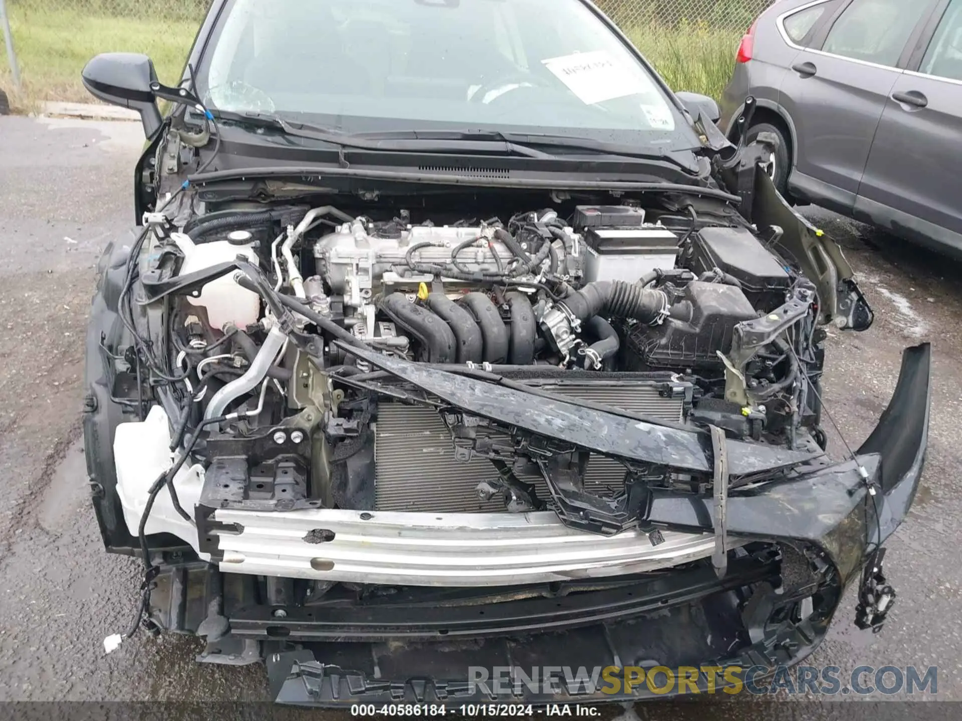 6 Photograph of a damaged car 5YFEPMAE2NP351945 TOYOTA COROLLA 2022