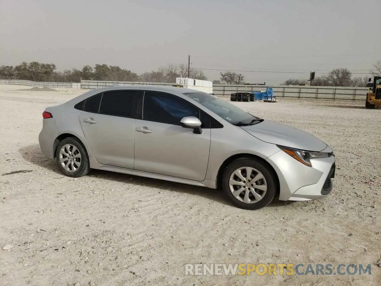4 Photograph of a damaged car 5YFEPMAE2NP354778 TOYOTA COROLLA 2022