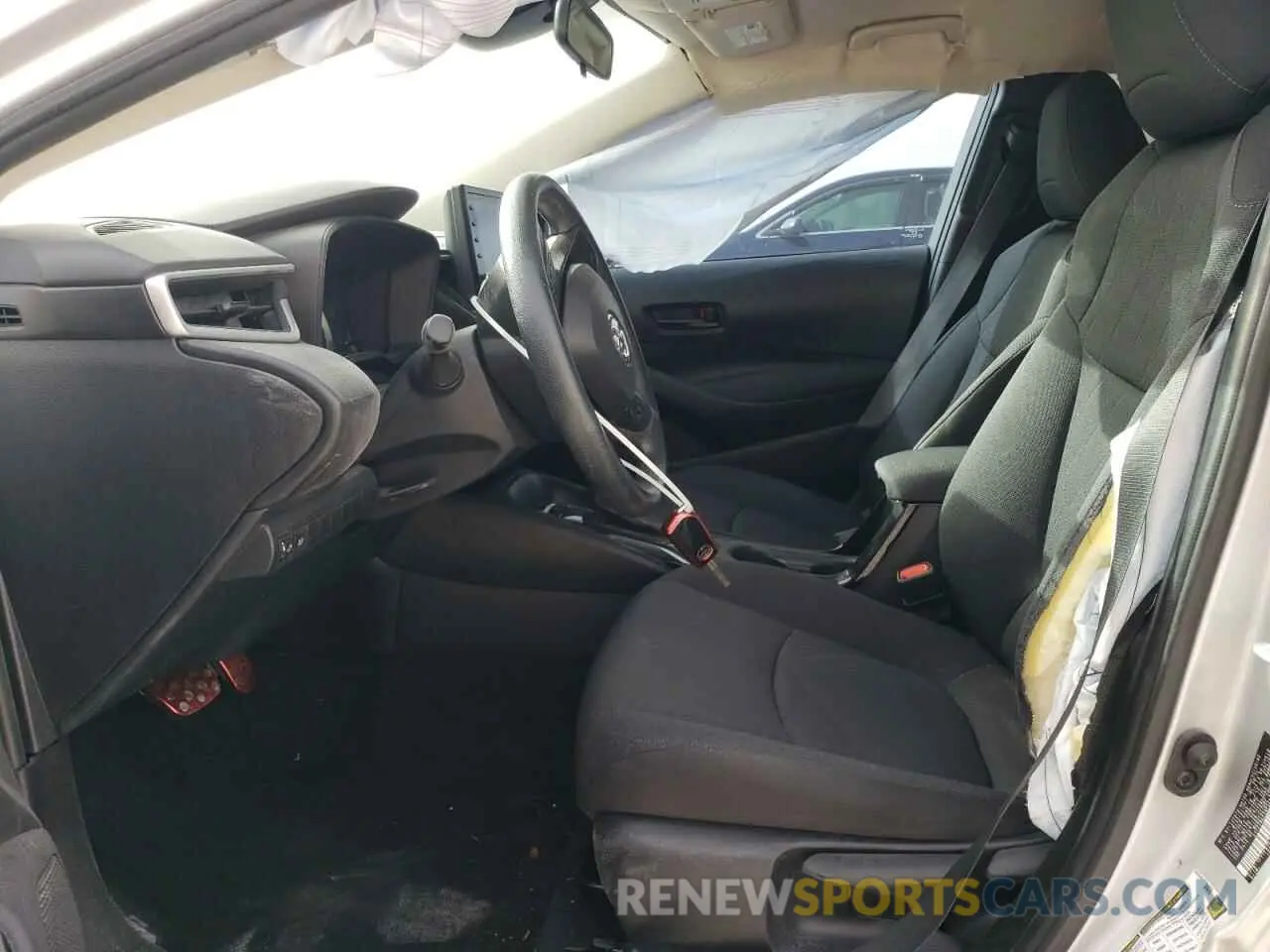 7 Photograph of a damaged car 5YFEPMAE2NP354778 TOYOTA COROLLA 2022