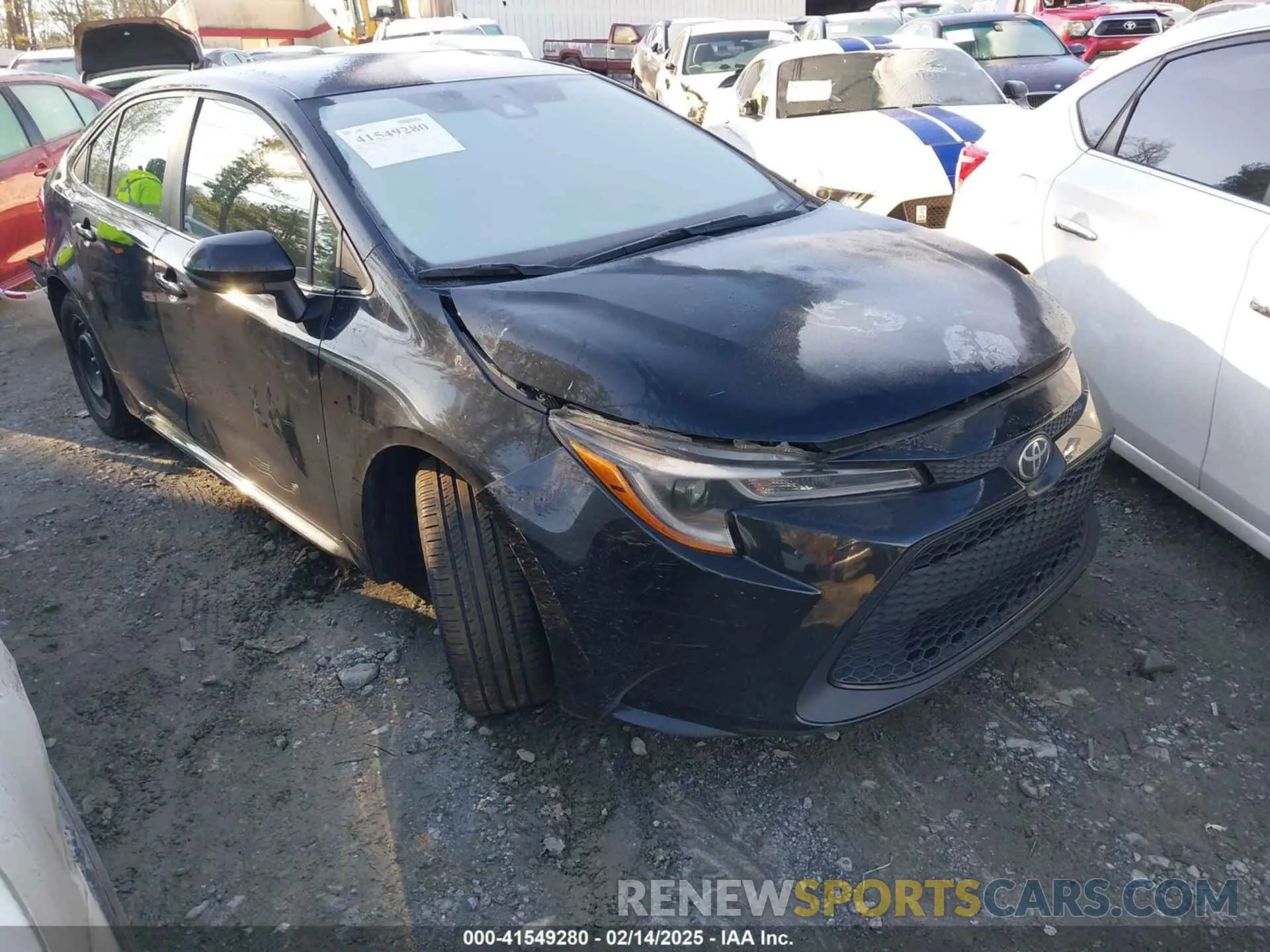 1 Photograph of a damaged car 5YFEPMAE2NP356904 TOYOTA COROLLA 2022