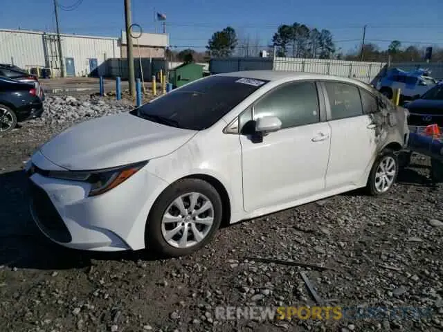 1 Photograph of a damaged car 5YFEPMAE2NP362895 TOYOTA COROLLA 2022