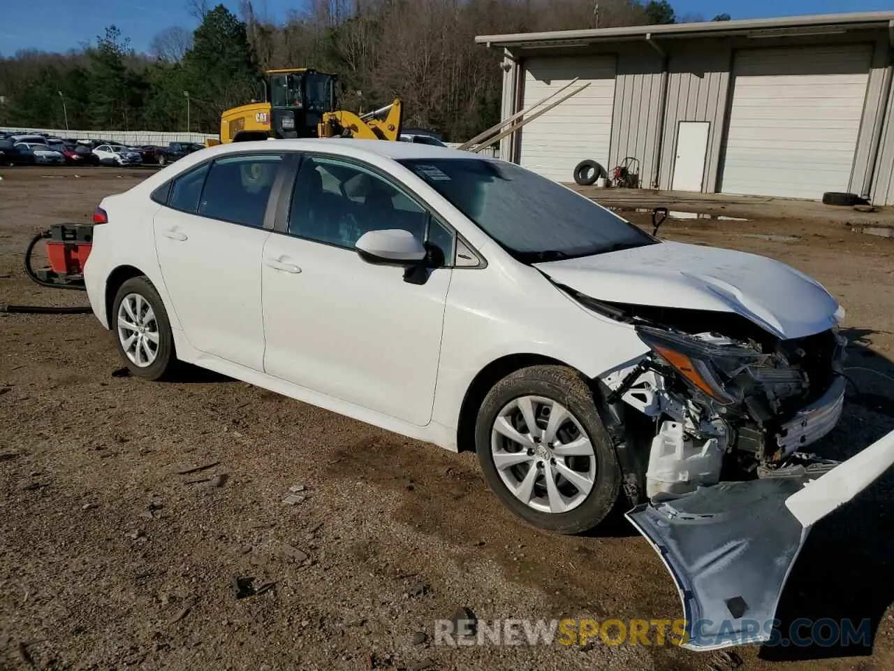 4 Photograph of a damaged car 5YFEPMAE2NP367305 TOYOTA COROLLA 2022