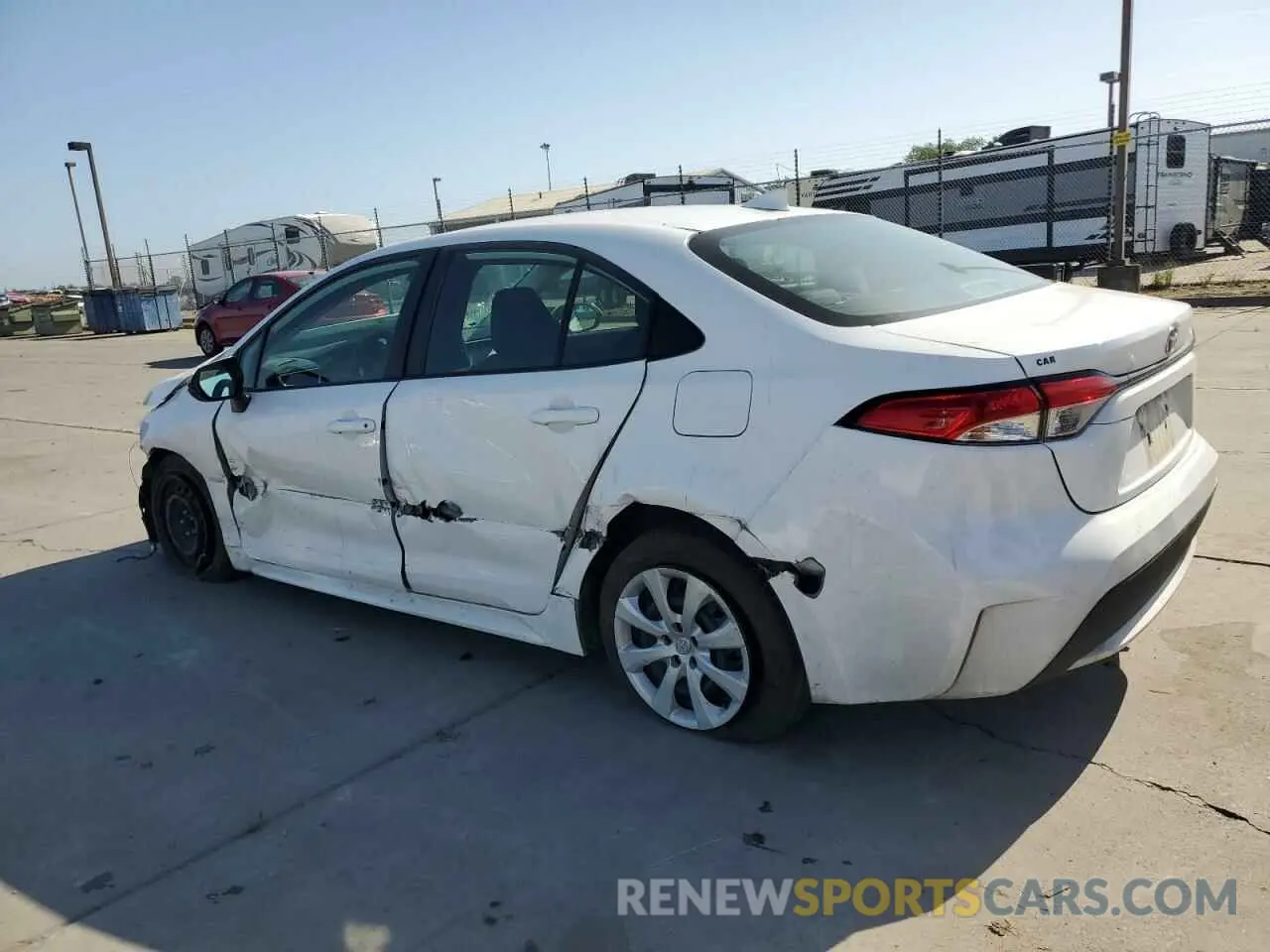 2 Photograph of a damaged car 5YFEPMAE2NP376571 TOYOTA COROLLA 2022