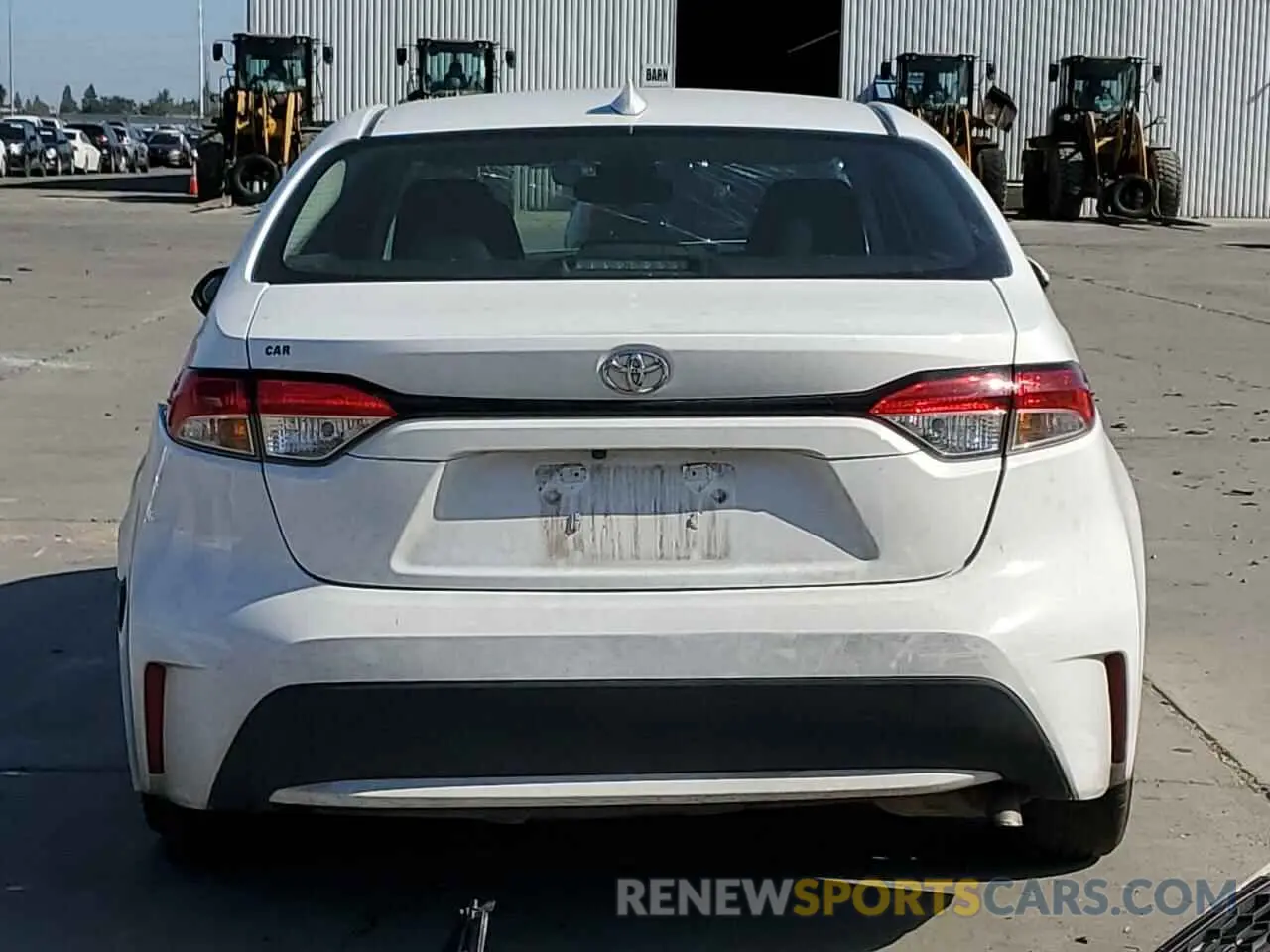 6 Photograph of a damaged car 5YFEPMAE2NP376571 TOYOTA COROLLA 2022