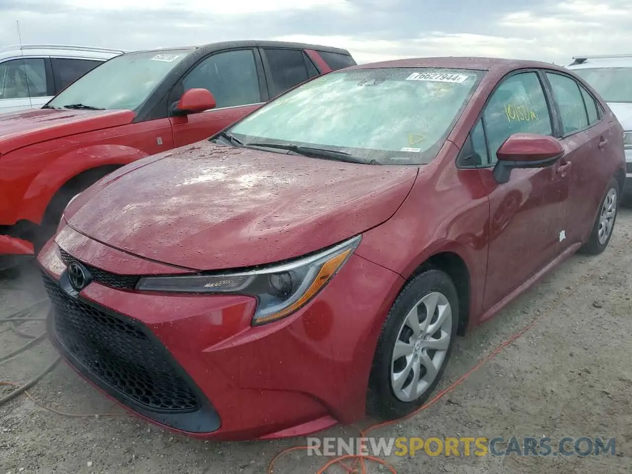 1 Photograph of a damaged car 5YFEPMAE2NP377932 TOYOTA COROLLA 2022