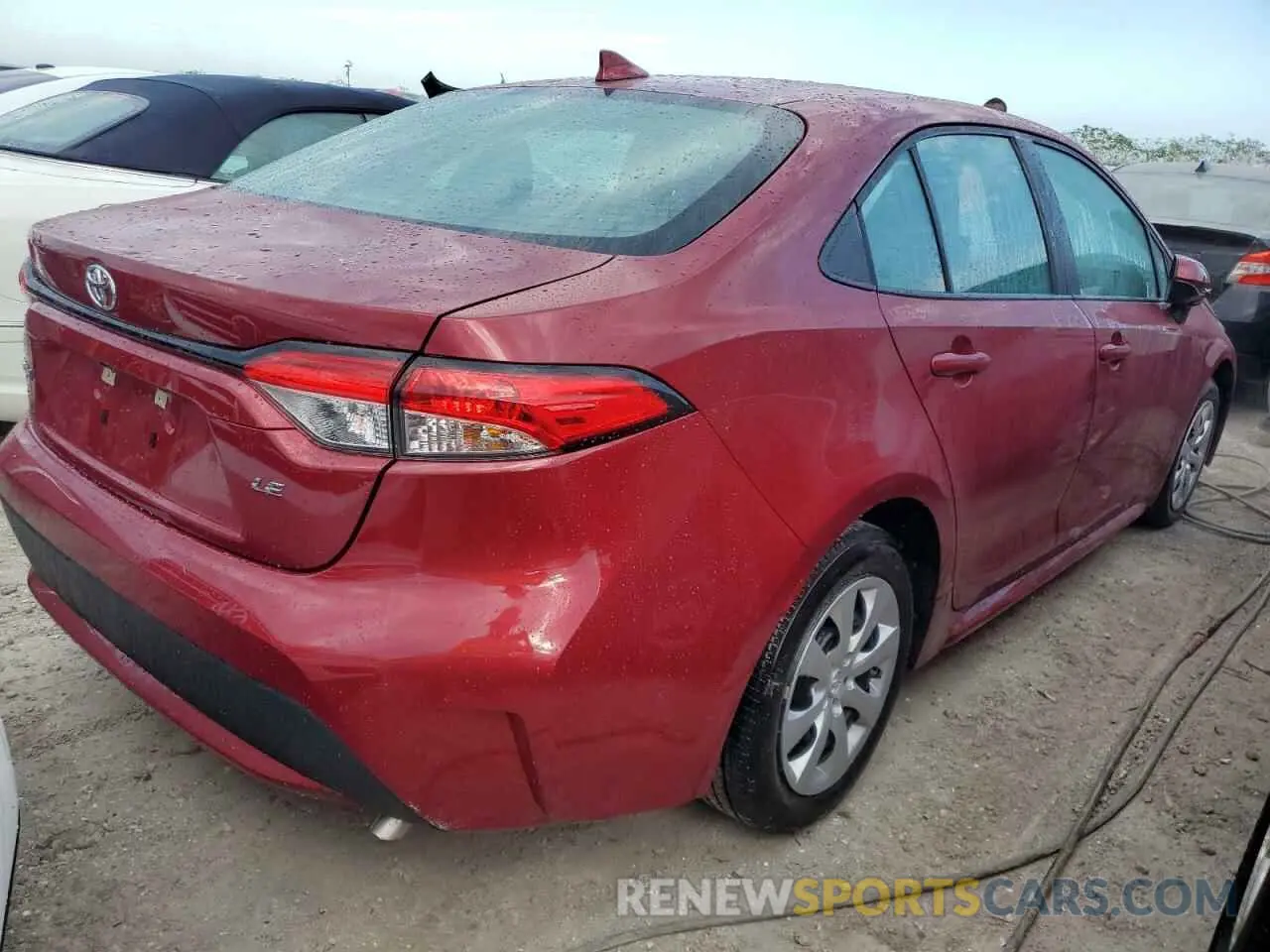 3 Photograph of a damaged car 5YFEPMAE2NP377932 TOYOTA COROLLA 2022