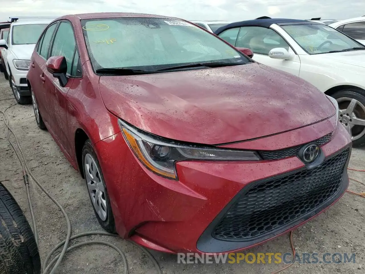 4 Photograph of a damaged car 5YFEPMAE2NP377932 TOYOTA COROLLA 2022