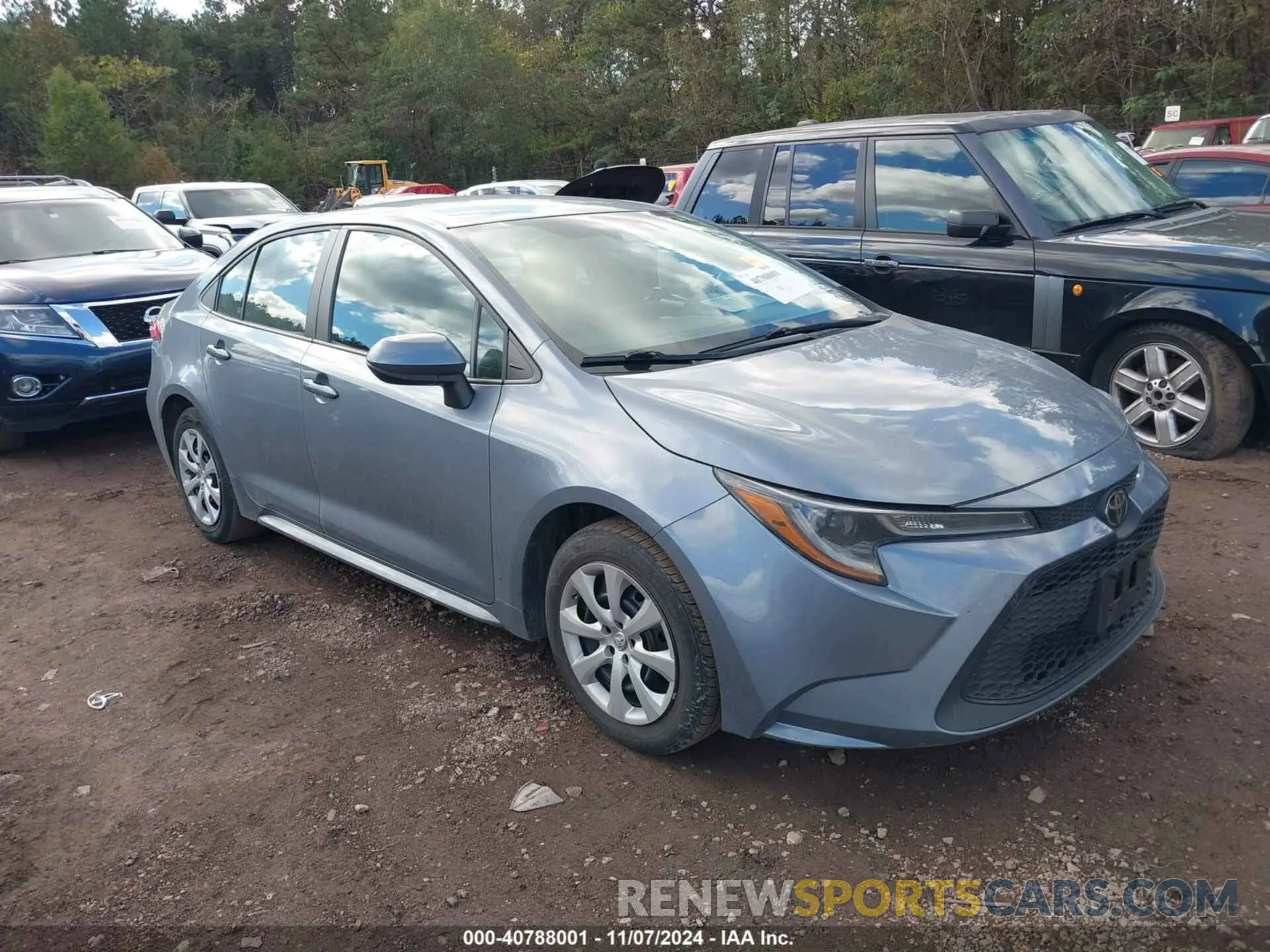 1 Photograph of a damaged car 5YFEPMAE2NP378689 TOYOTA COROLLA 2022