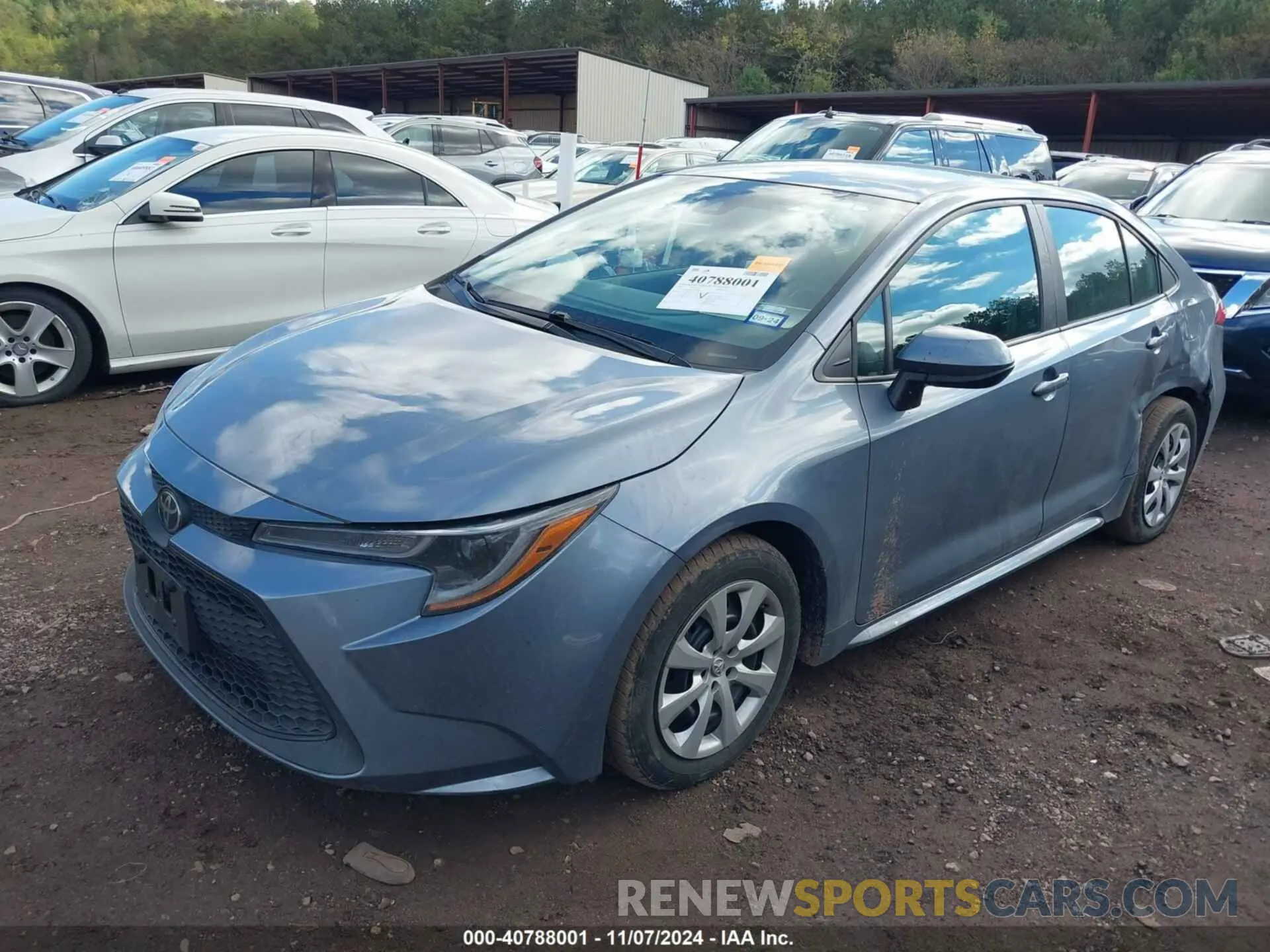 2 Photograph of a damaged car 5YFEPMAE2NP378689 TOYOTA COROLLA 2022
