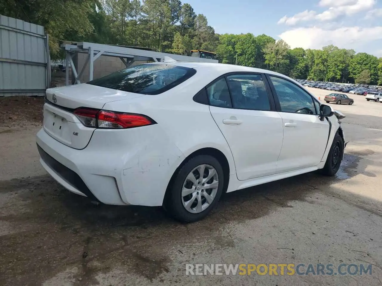 3 Photograph of a damaged car 5YFEPMAE2NP386890 TOYOTA COROLLA 2022
