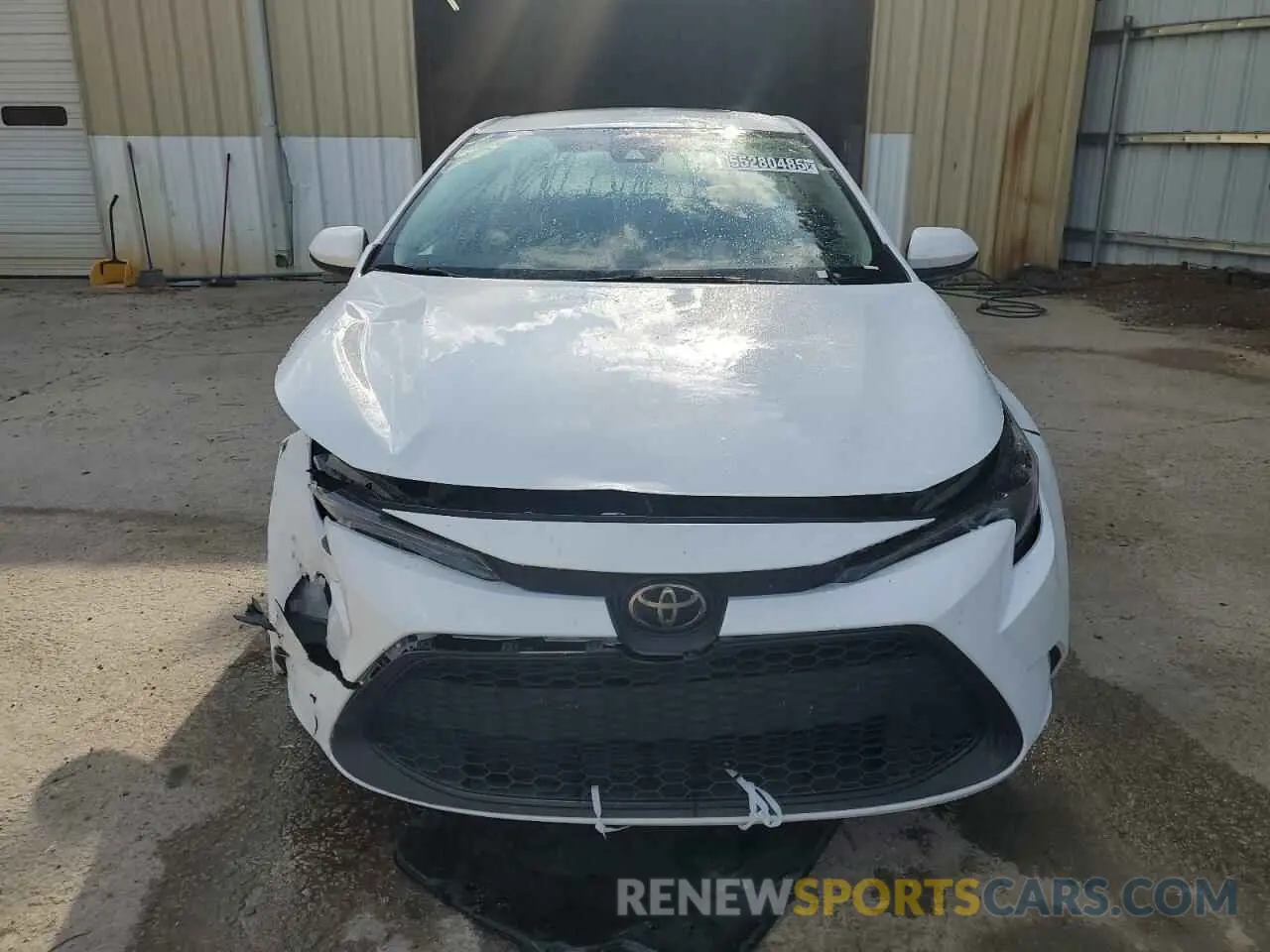 5 Photograph of a damaged car 5YFEPMAE2NP386890 TOYOTA COROLLA 2022